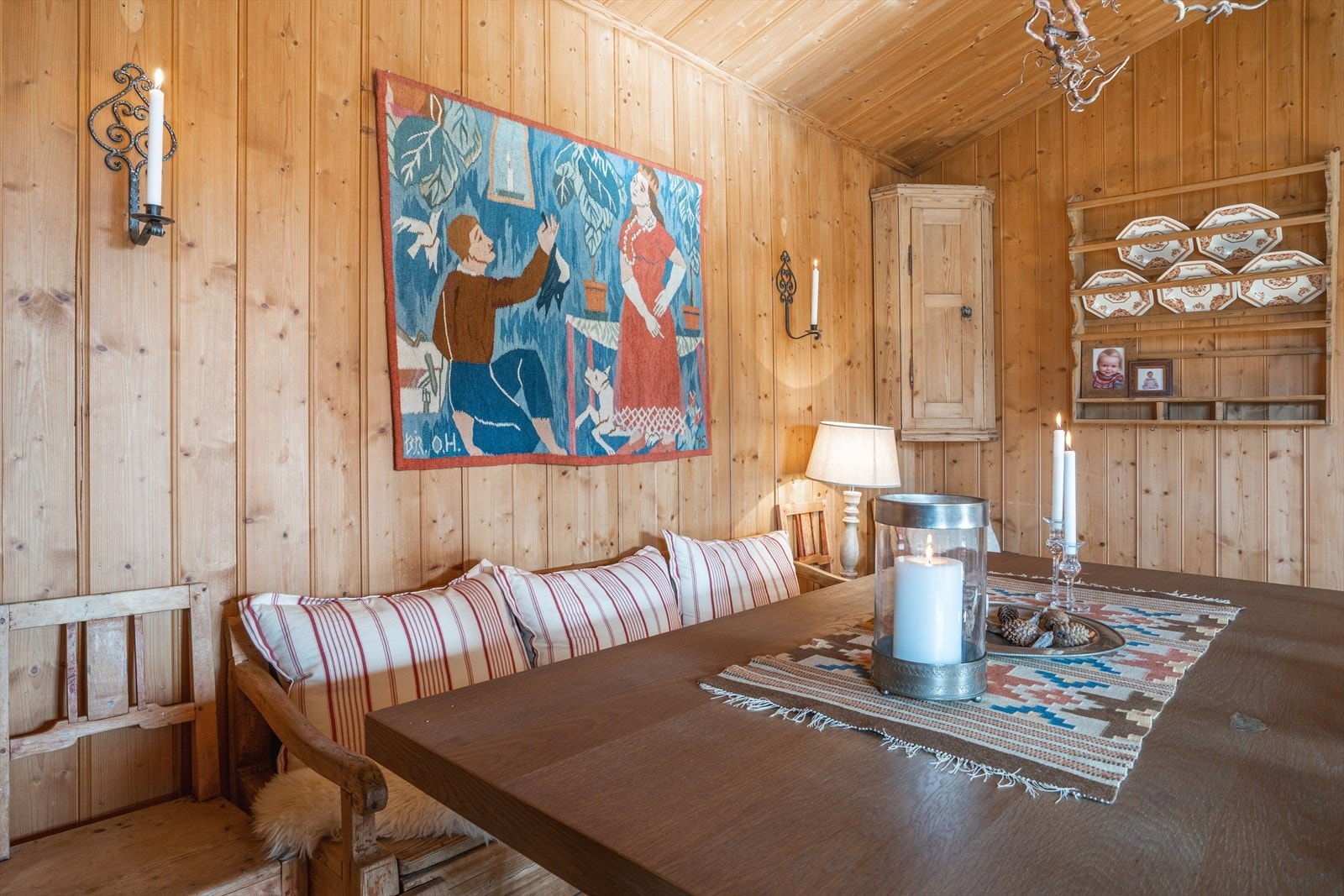 Hyggelig spisekrok. Galleribilde