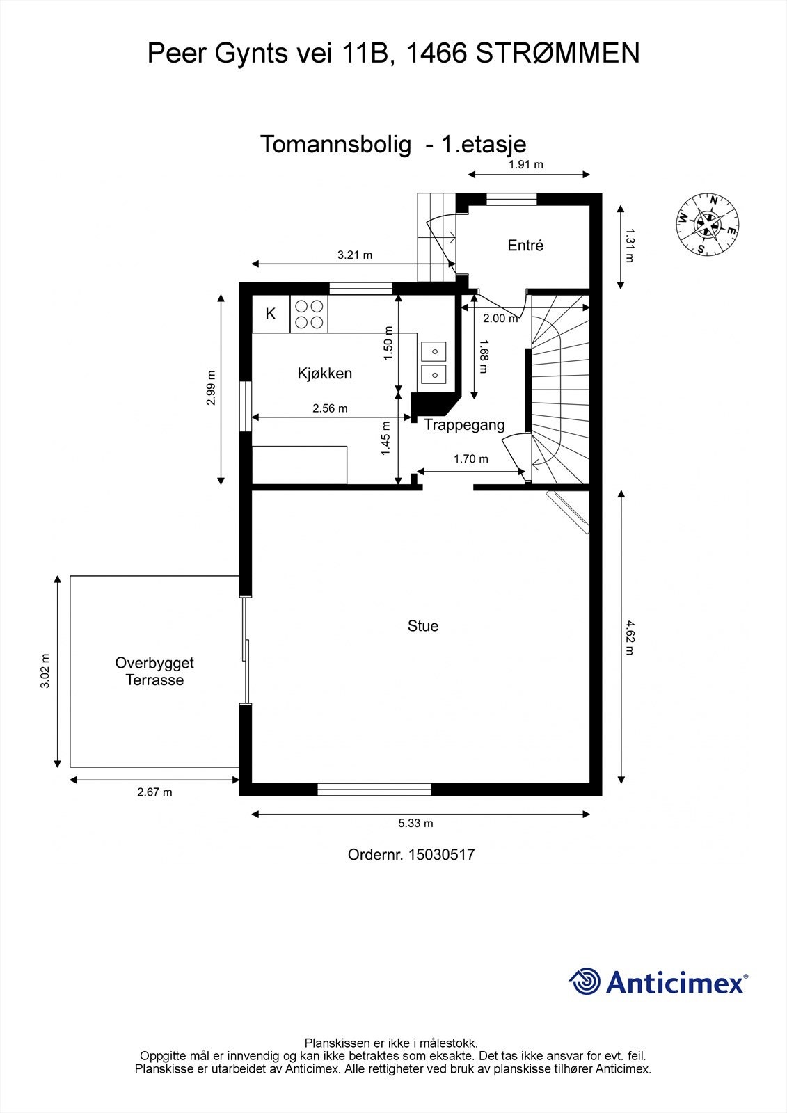 plantegning - 1.etg Galleribilde