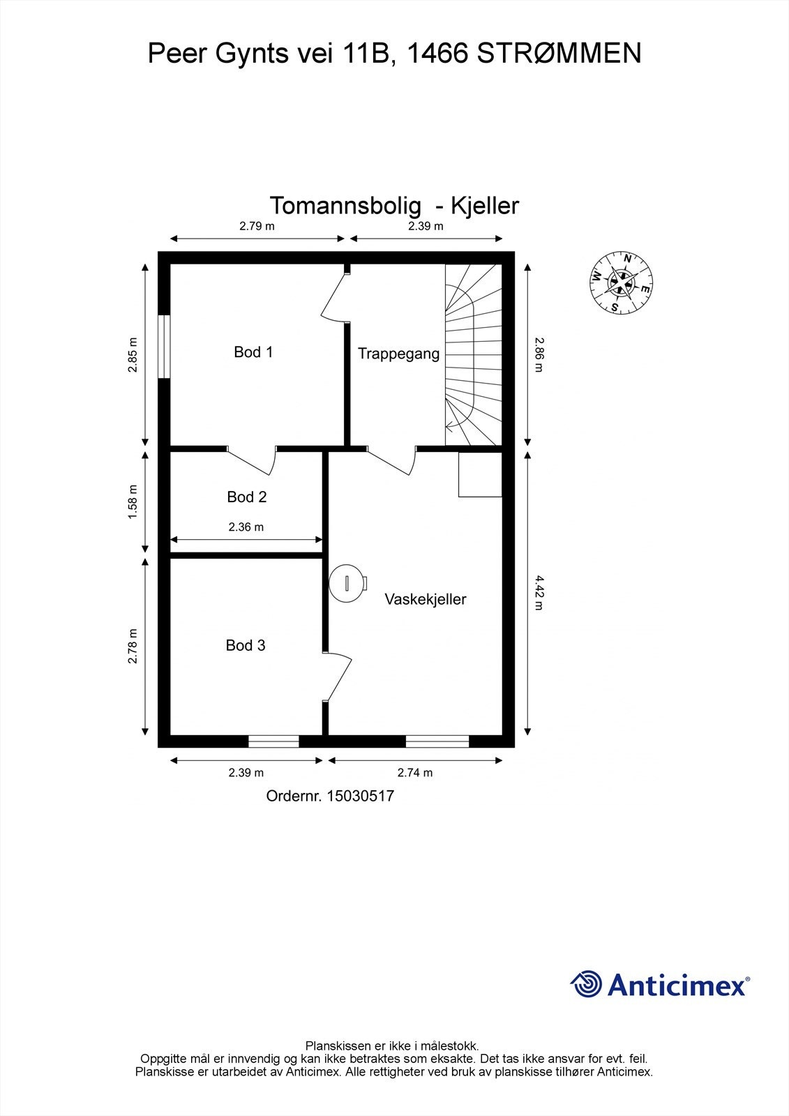 plantegning - kjeller Galleribilde
