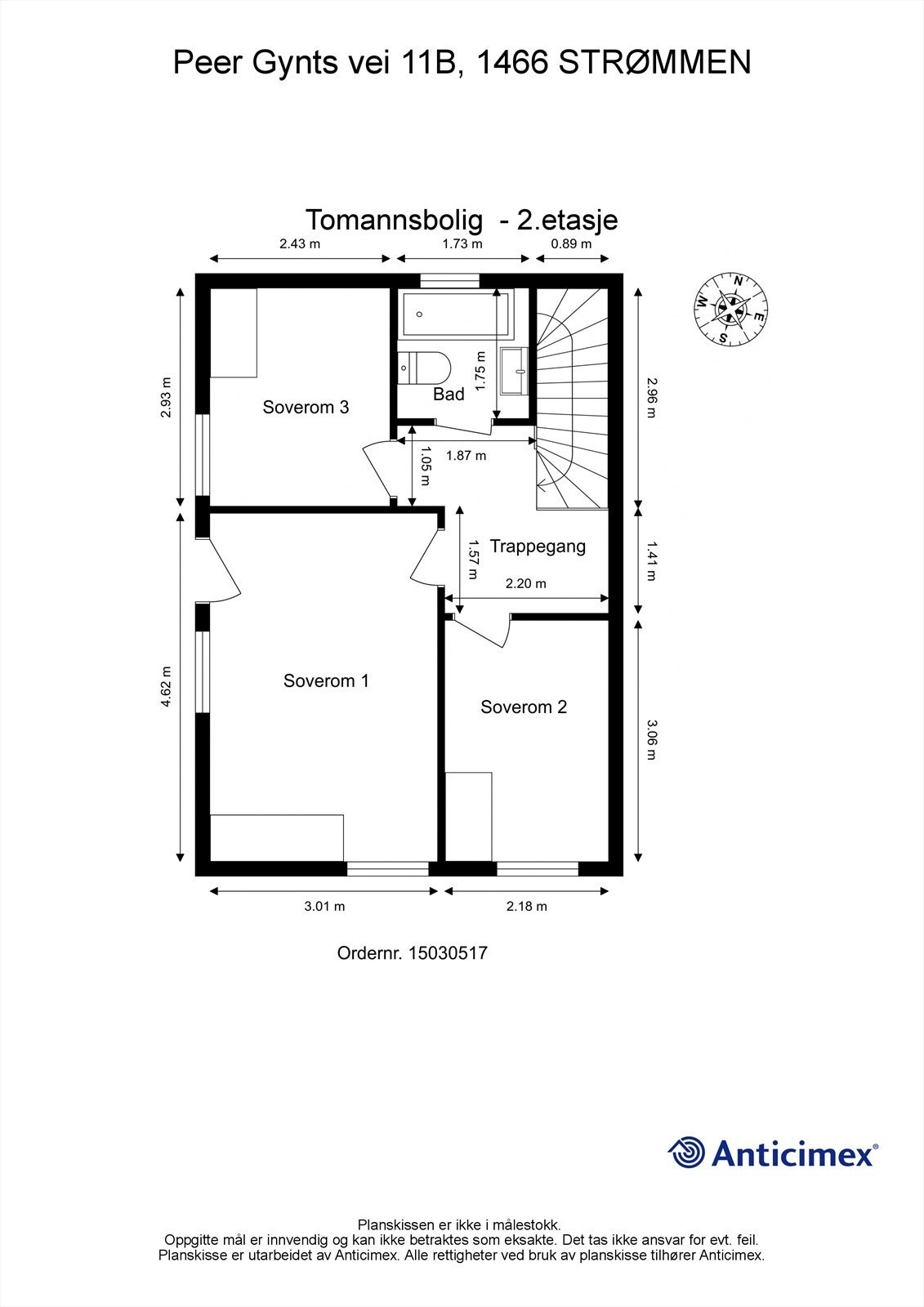 plantegning - 2.egt Galleribilde
