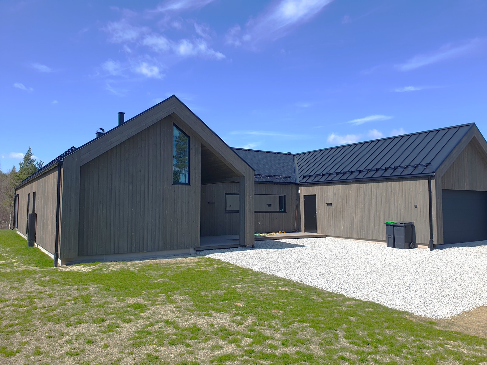 Inngangsparti fra lignende bolig på Tynset. Galleribilde