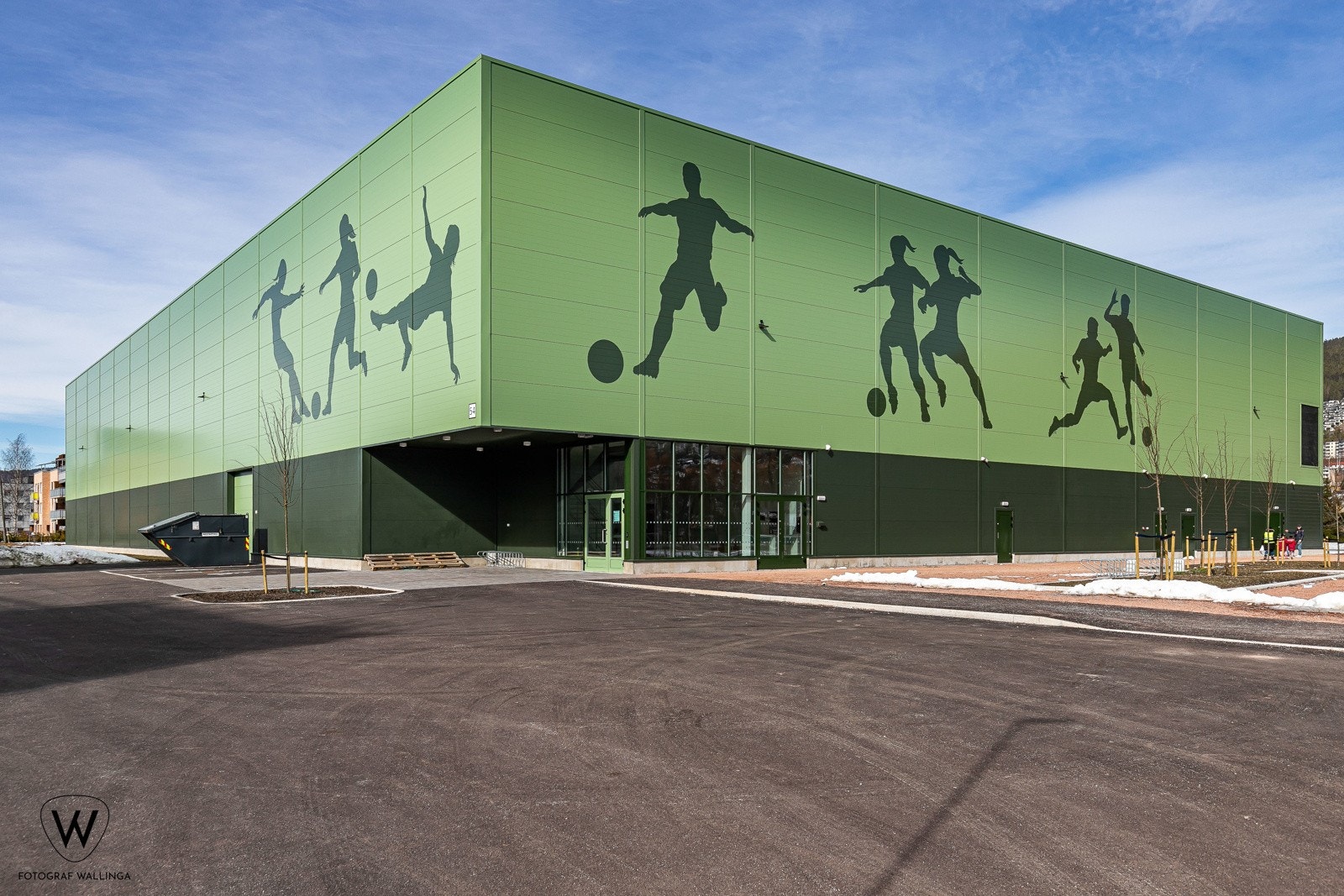 Åssiden idrettsanlegg ligger ca. 2,2 km fra boligen. Galleribilde