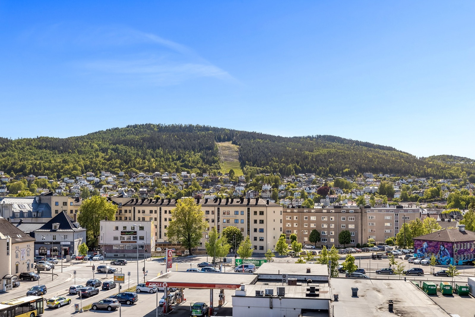 Flott utsikt fra leiligheten! Galleribilde