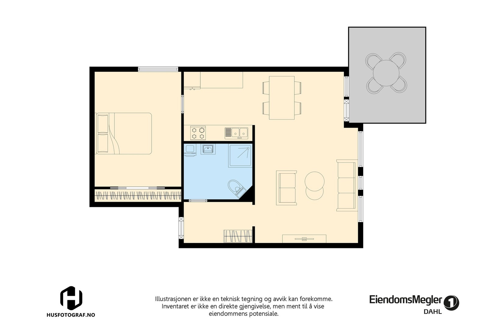 Velkommen inn i 6. etasje. Galleribilde