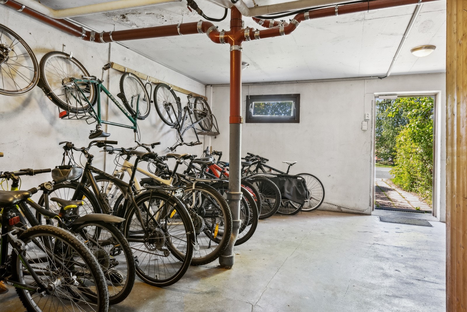 Felles sykkelrom Galleribilde