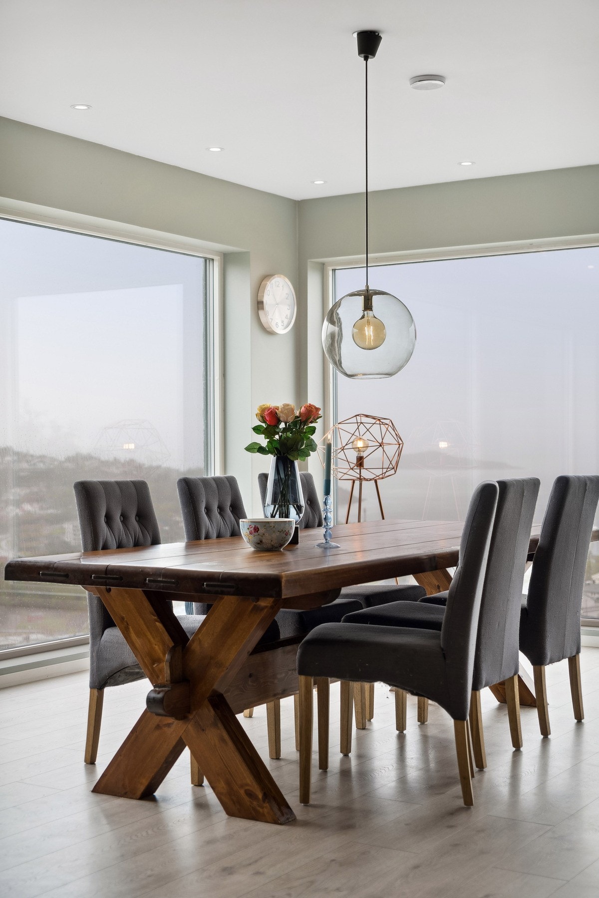 Spisestue med panoramautsikt Galleribilde