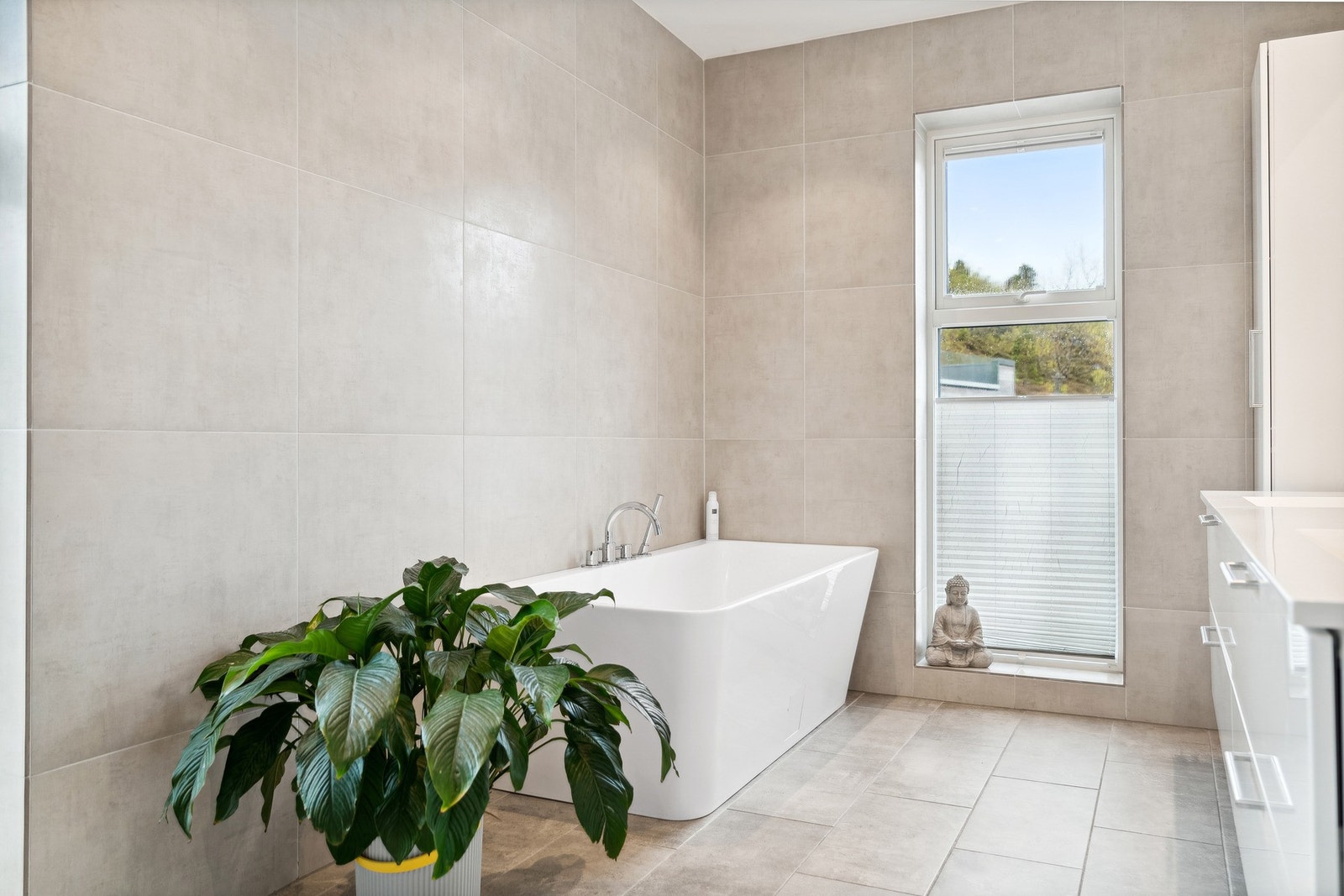 Og hvis du har god tid kan du nyte et varmt bad Galleribilde