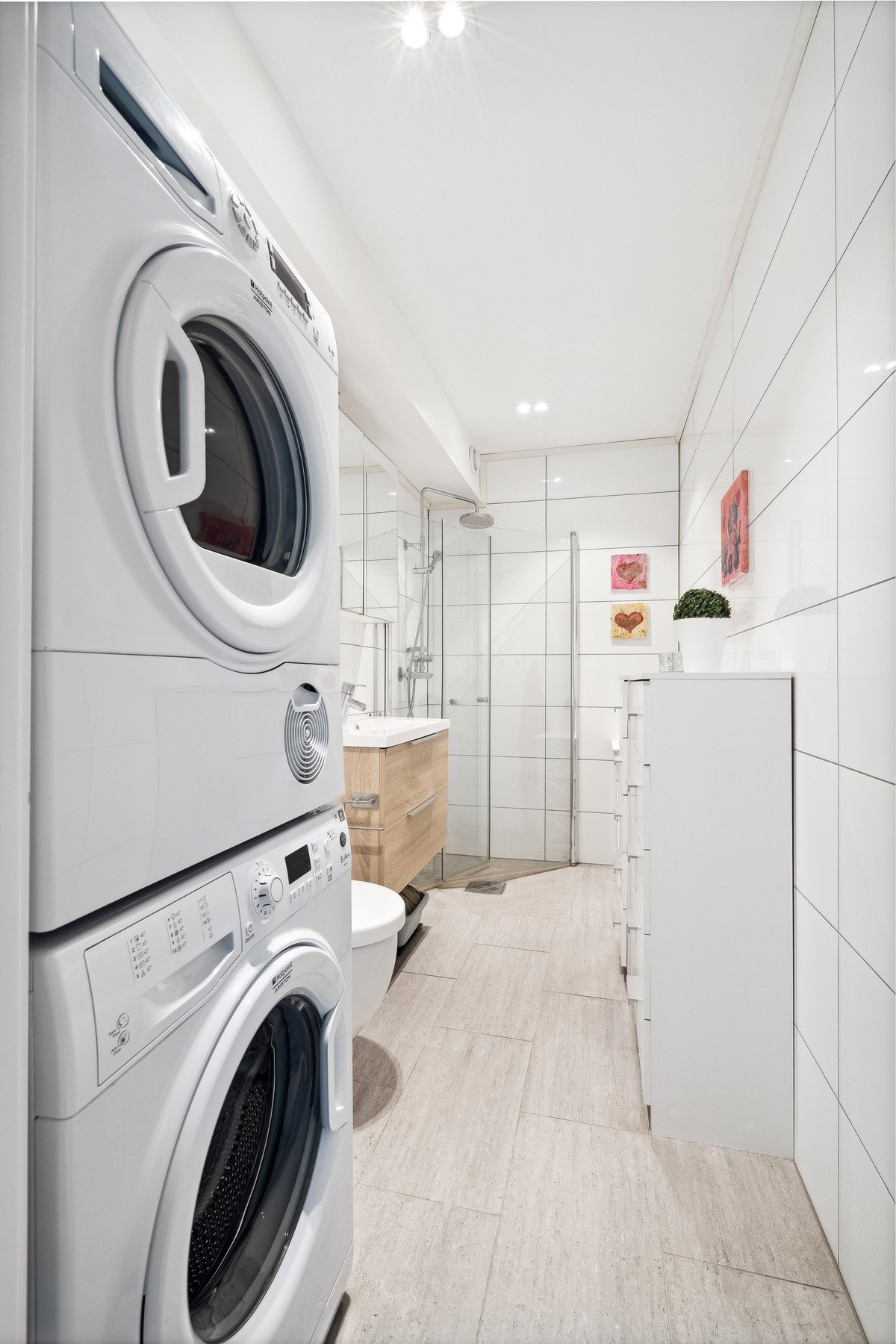 Det er opplegg for vaskemaskin Galleribilde