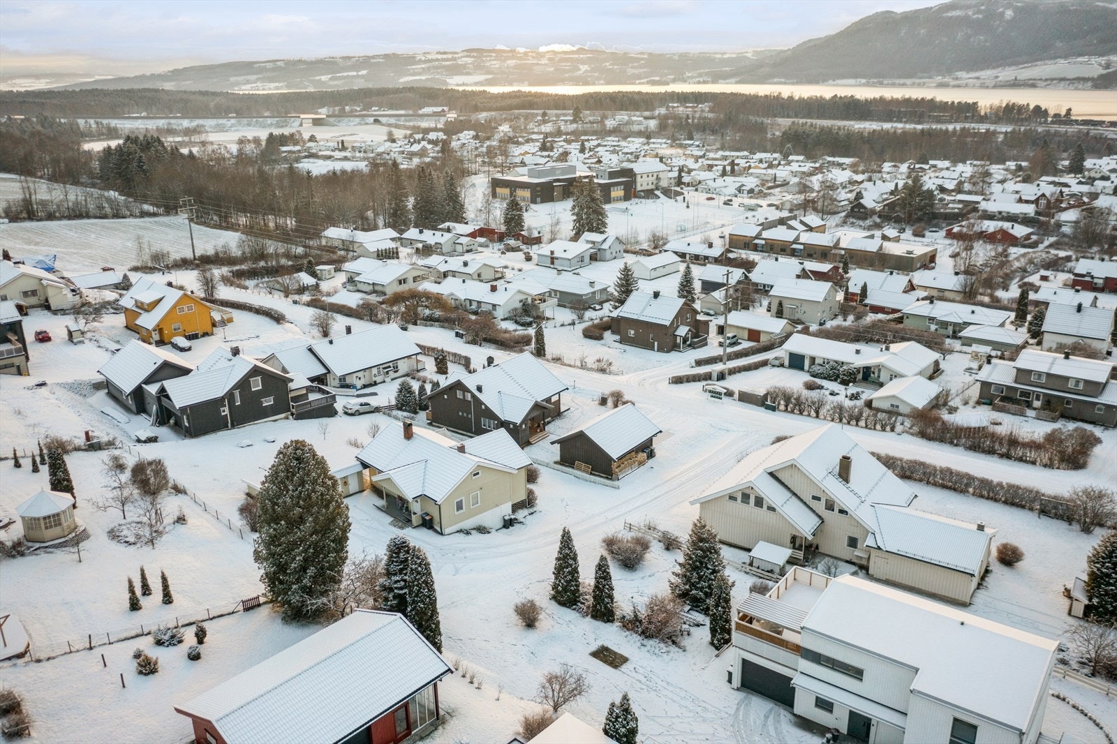 Dronefoto Galleribilde