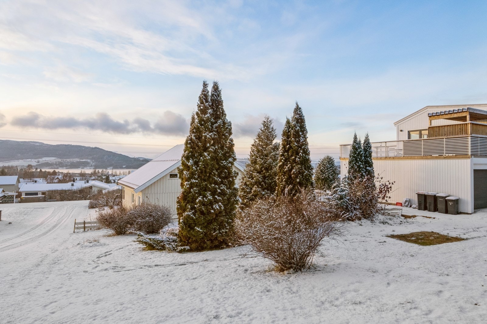 Fra tomten Galleribilde