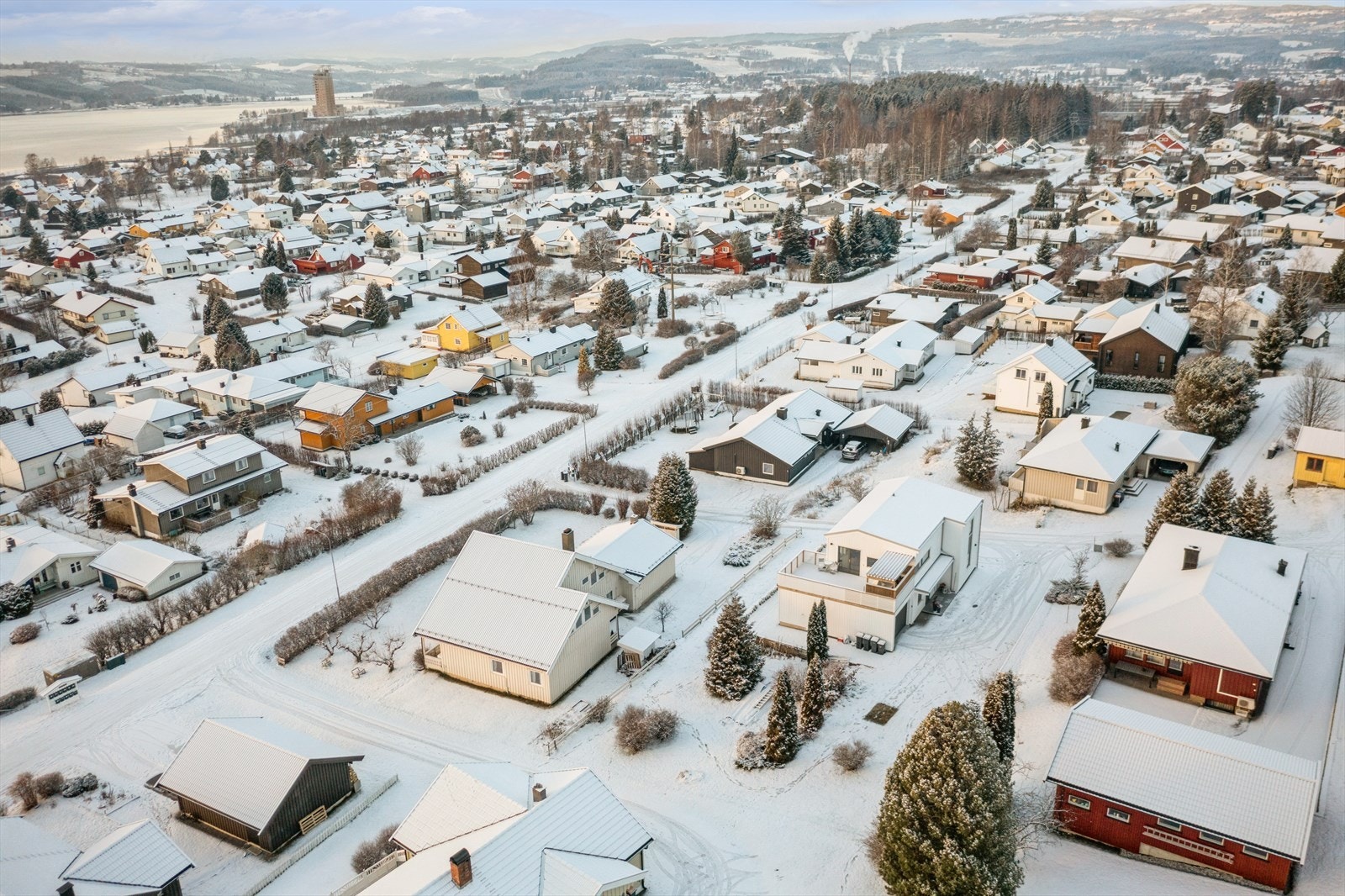 Dronefoto Galleribilde