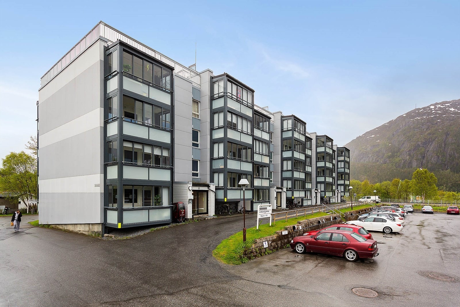 Fasaden er en del av byggets felleskonstruksjoner hvor borettslaget har vedlikeholdsansvaret. Galleribilde