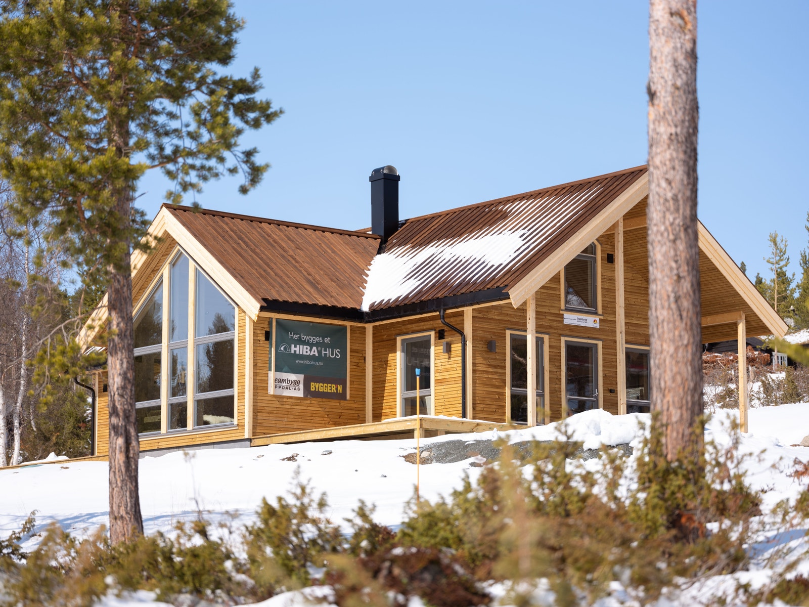 Velkommen til visning av en splitter ny hytte i Nyhauglia på Oppdal! Galleribilde