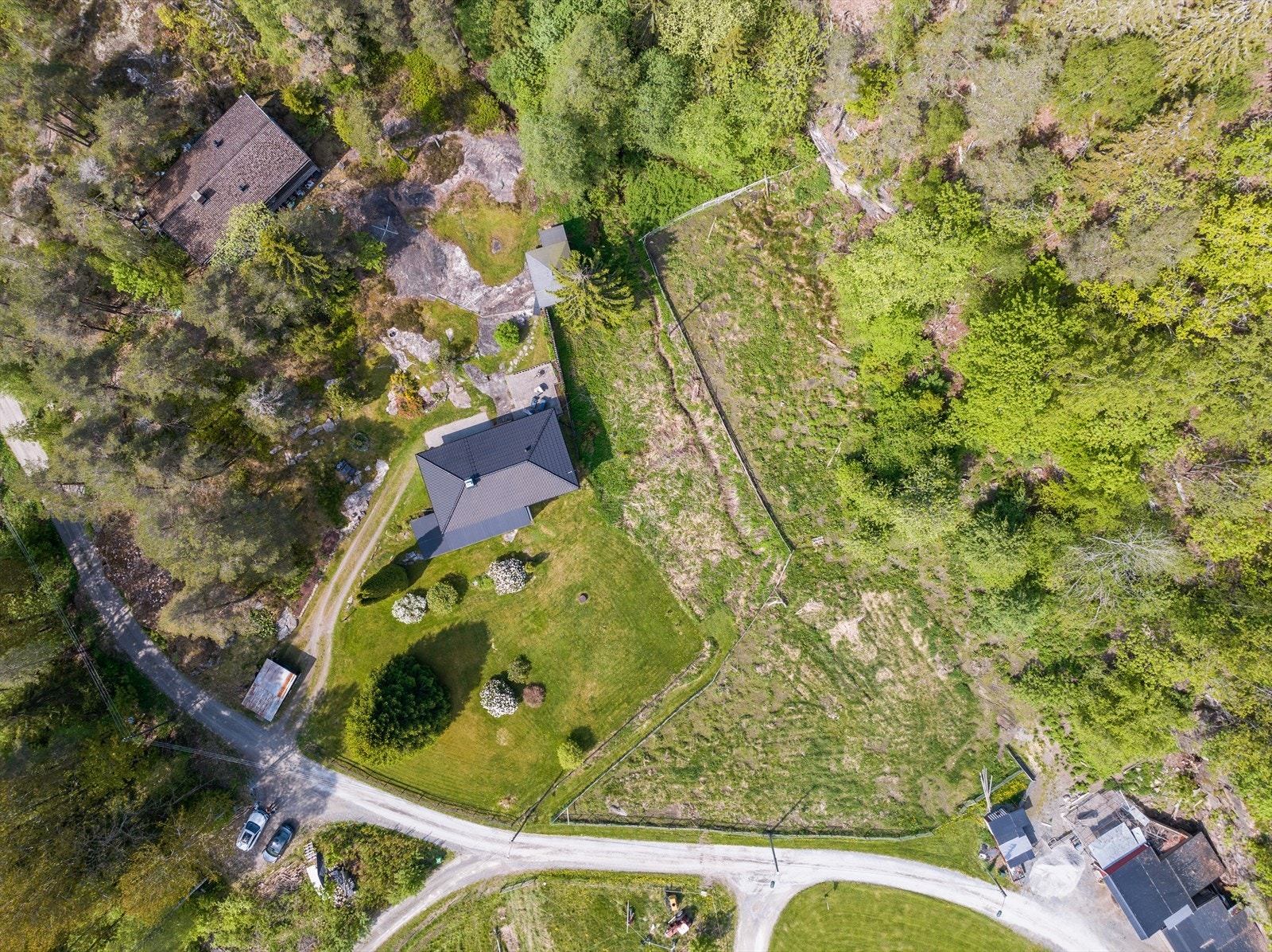 Dronefoto Galleribilde