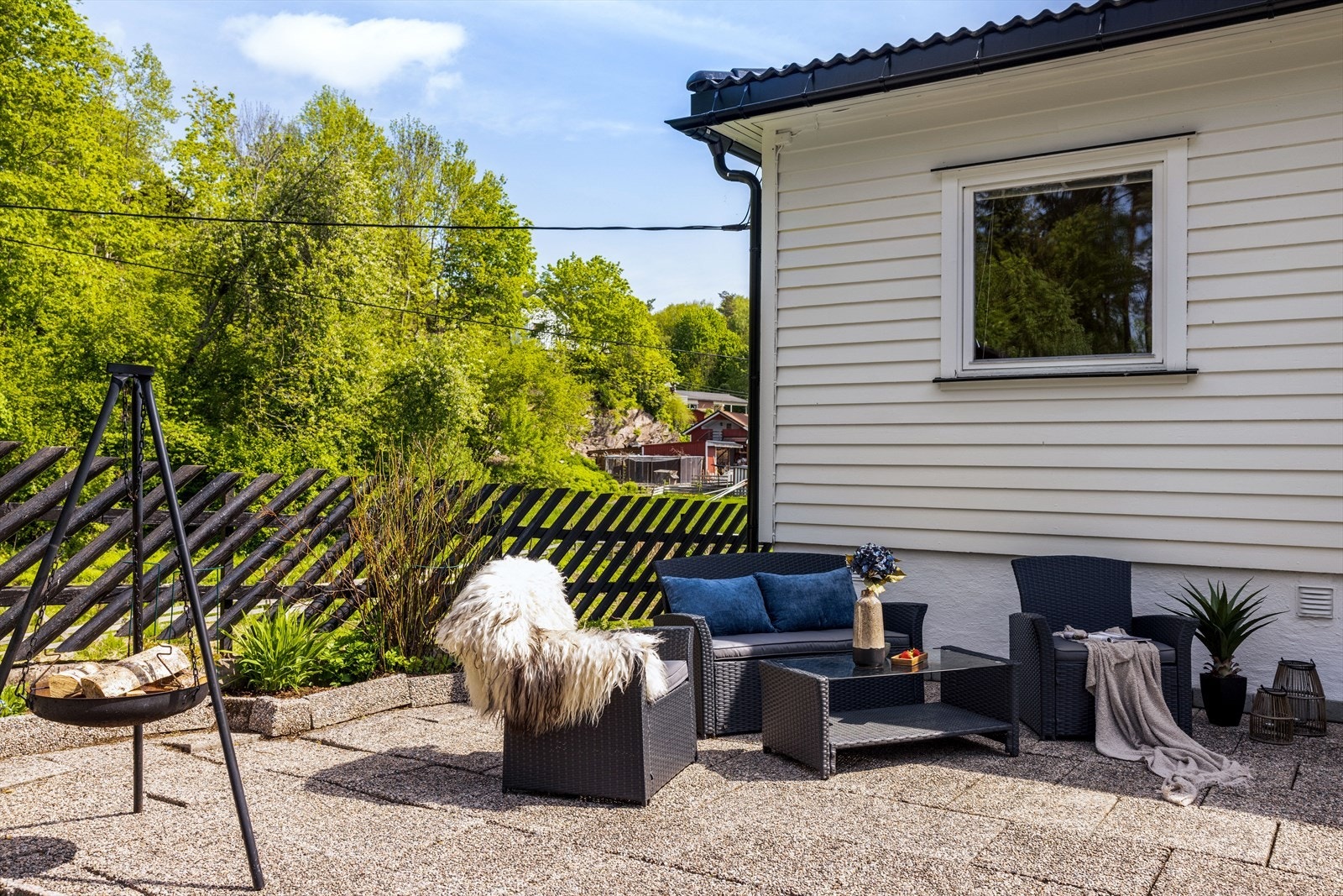 Her kan sommeren nytes i fred og ro. Galleribilde