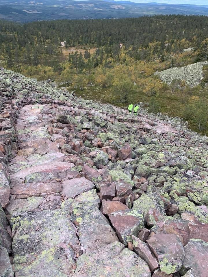 Sherpatrapp på veien til Brynflået Galleribilde