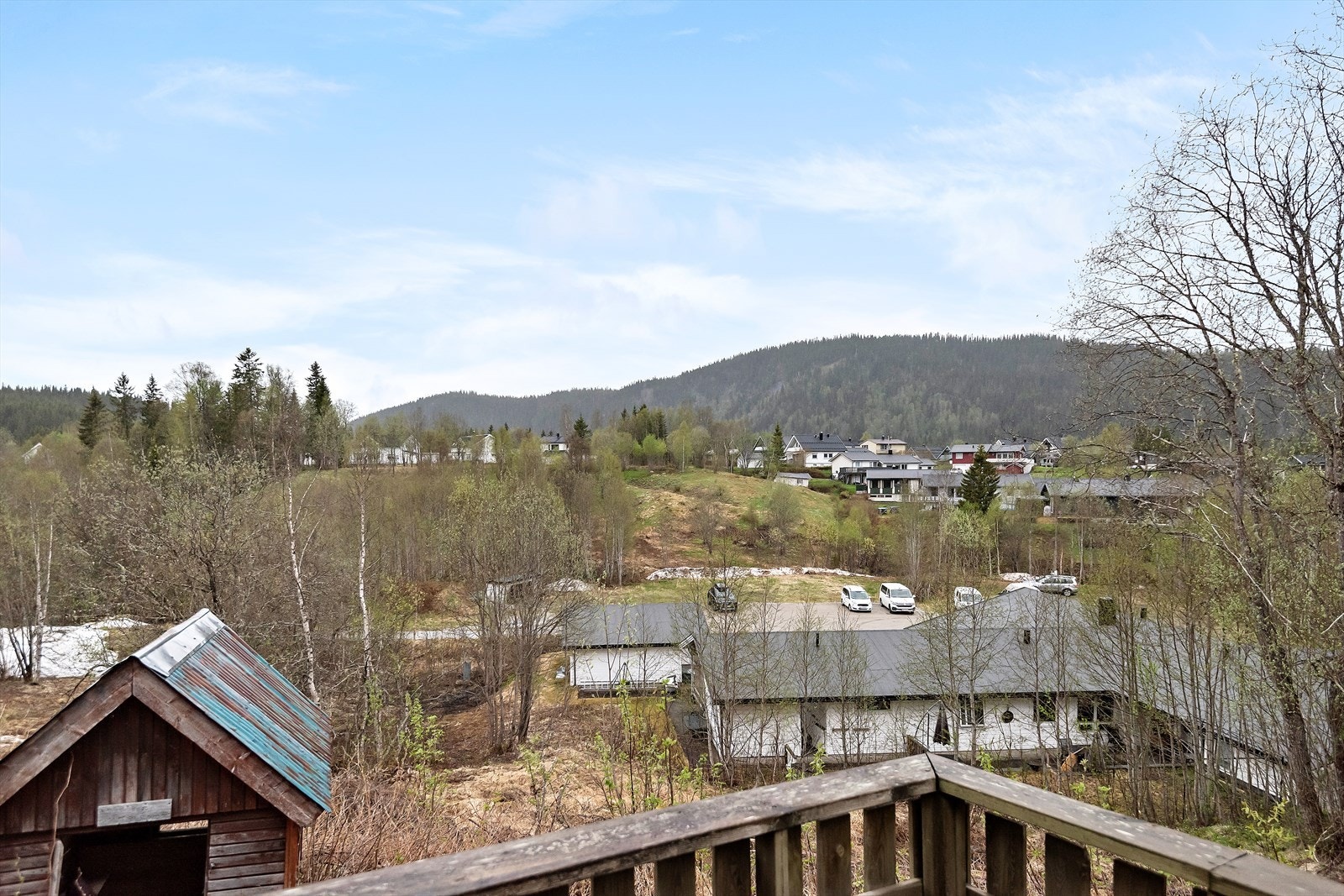 Utsikt fra eiendommen. Galleribilde