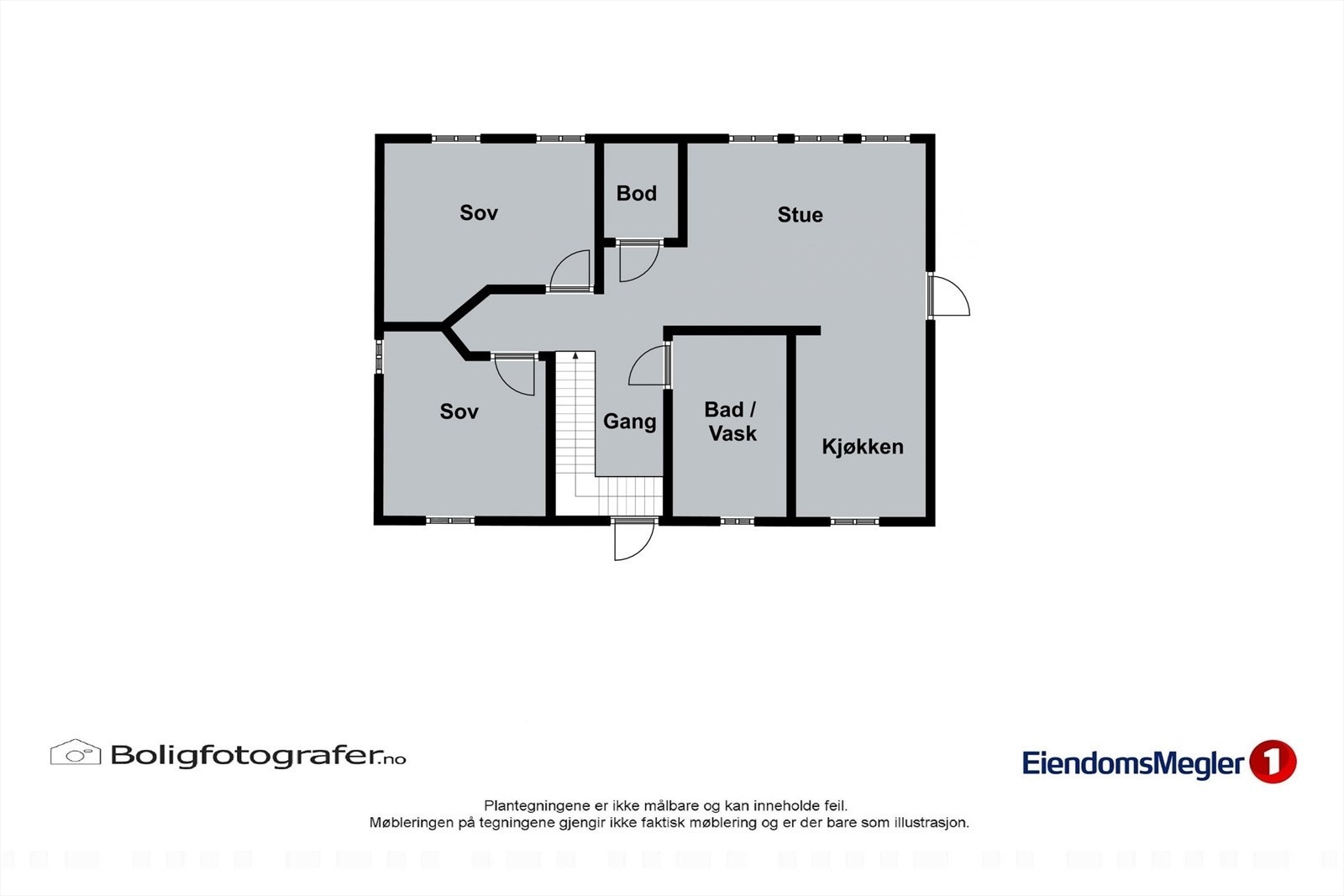 Planskisse Galleribilde