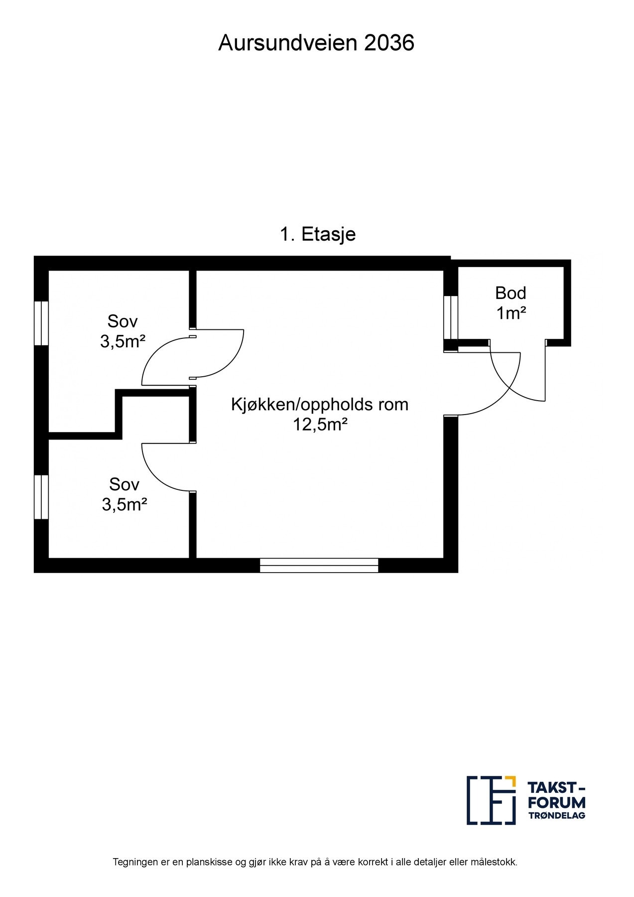 Planskisse Galleribilde