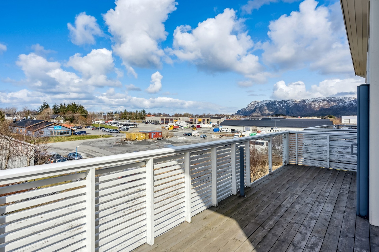 Utsikt fra verandaen Galleribilde
