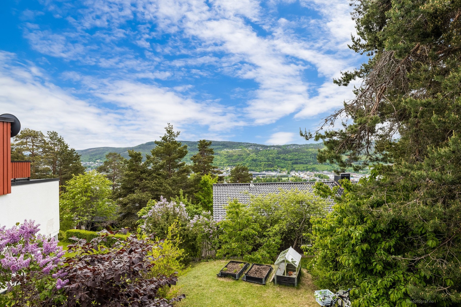Det er fin utsikt mot området! Galleribilde
