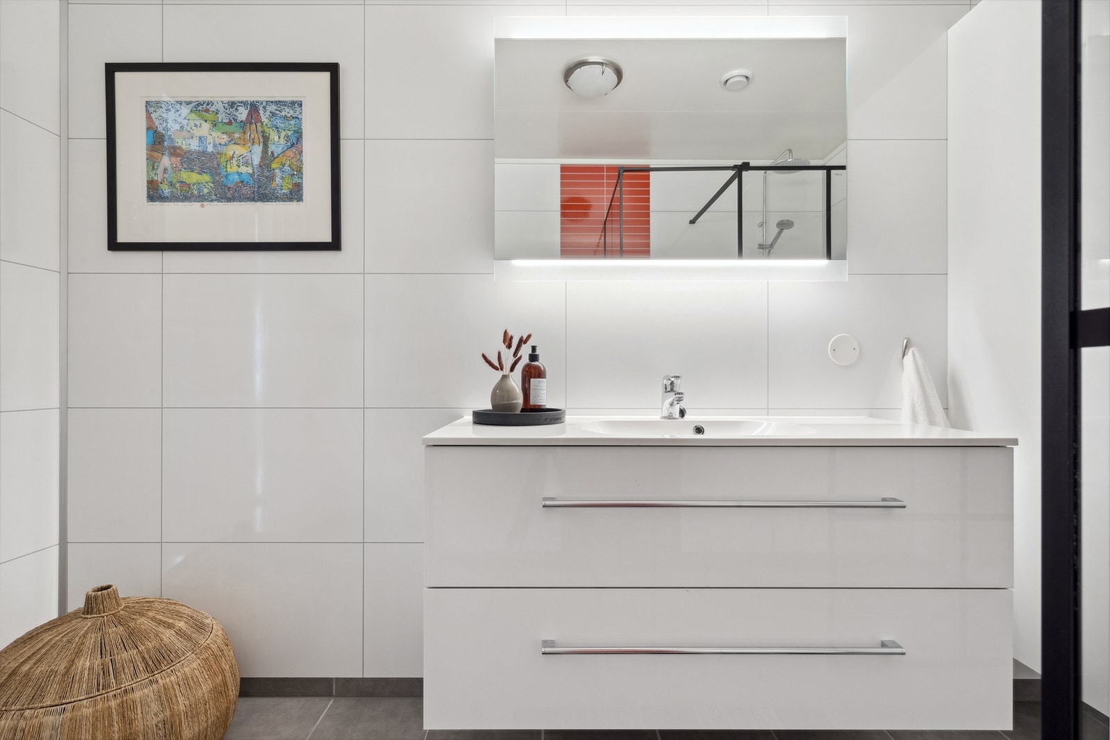 Med varme i gulv får du en lun start på dagen. Galleribilde