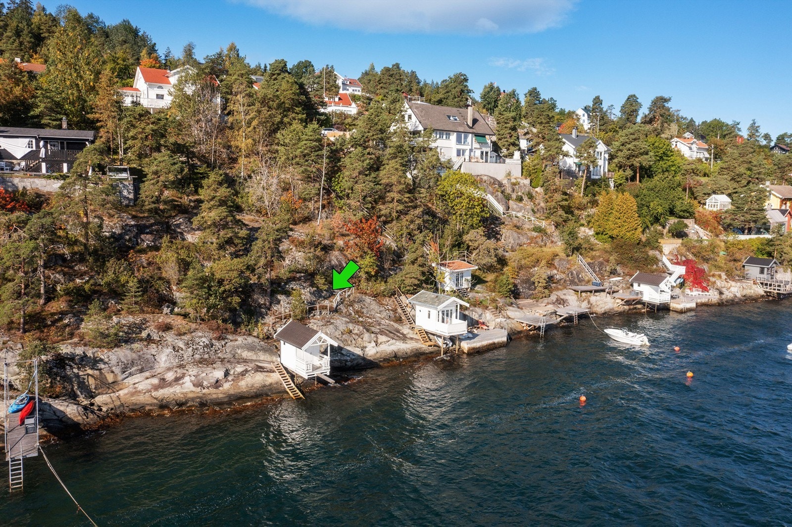 Badehus med 167 kvm tomt Galleribilde