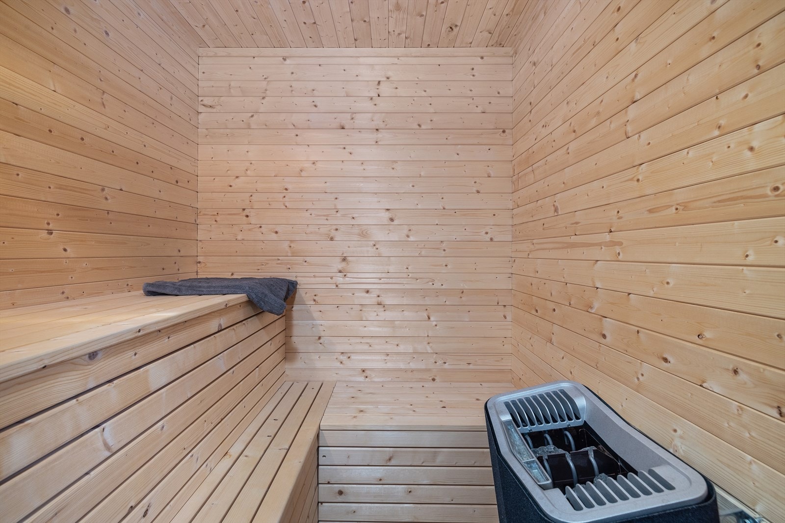 I tilknytning til bad er det en badstue. Galleribilde