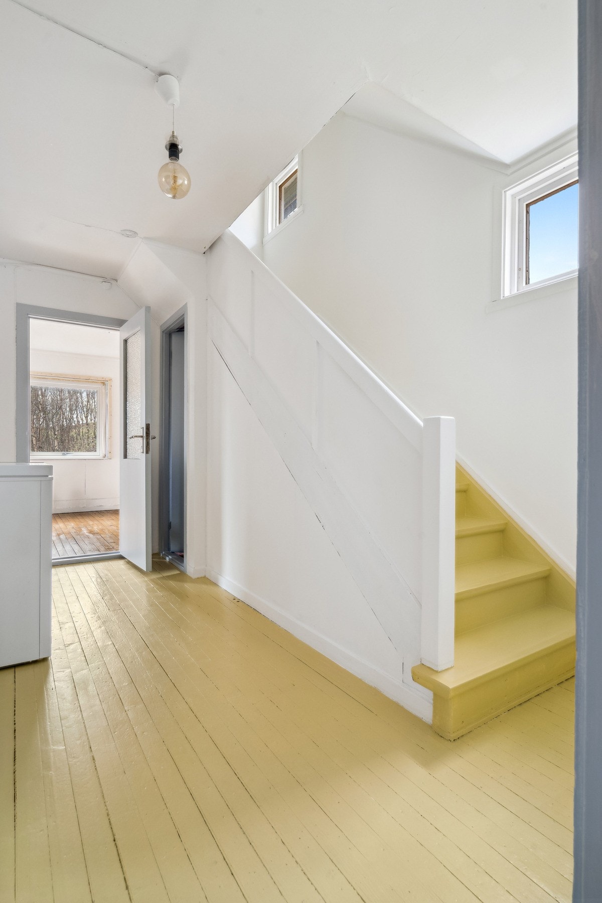 Vi tar trappen opp Galleribilde