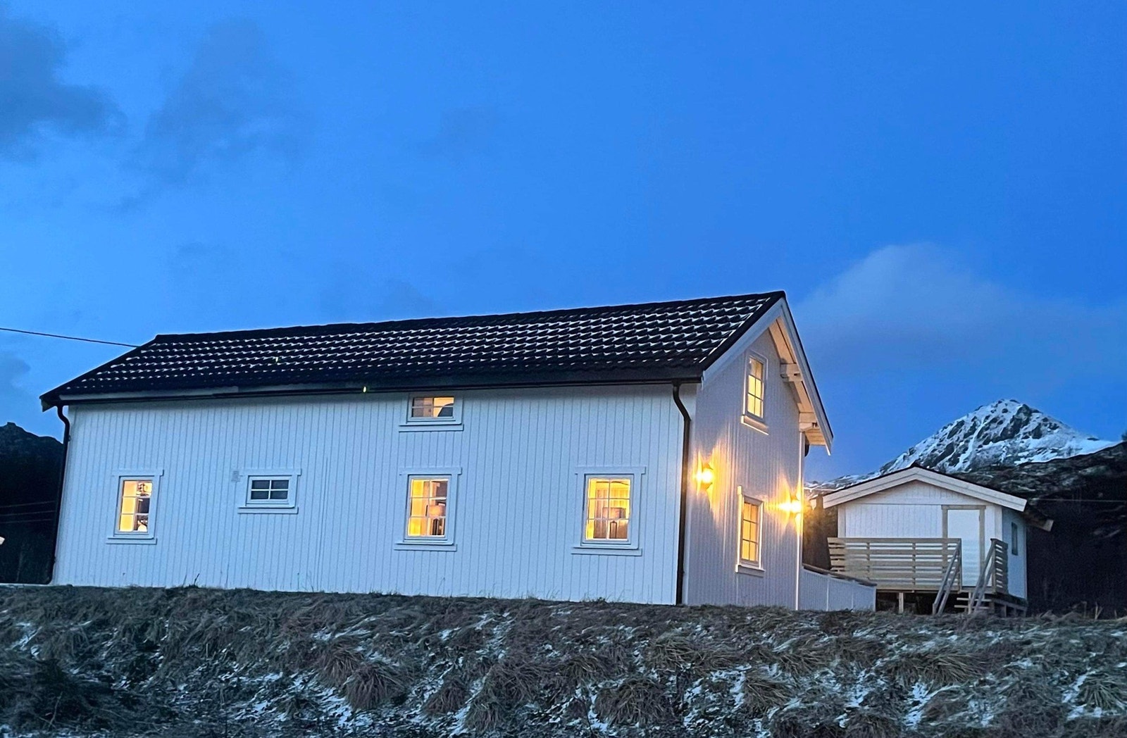 Nordlandshus-preget er ivaretatt. Galleribilde