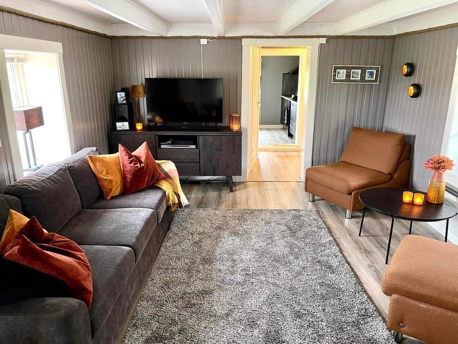 Den gamle stilen er beholdt selv om boligen er totalrenovert. Galleribilde