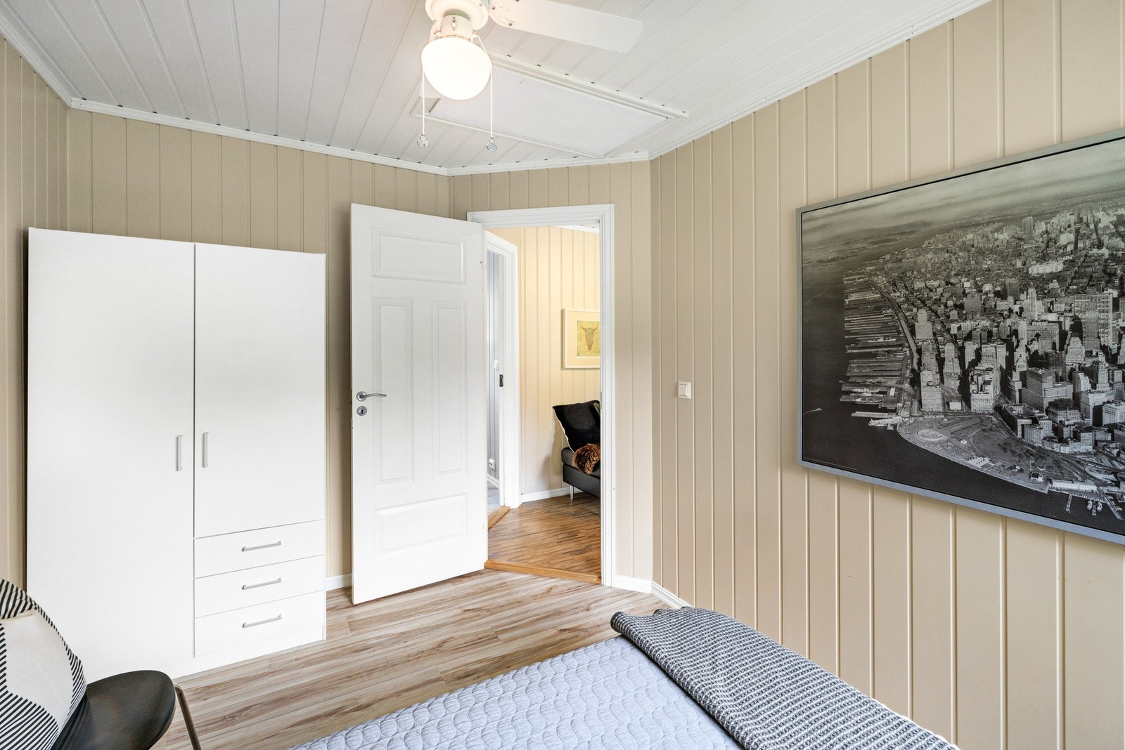 Del av soverom Galleribilde