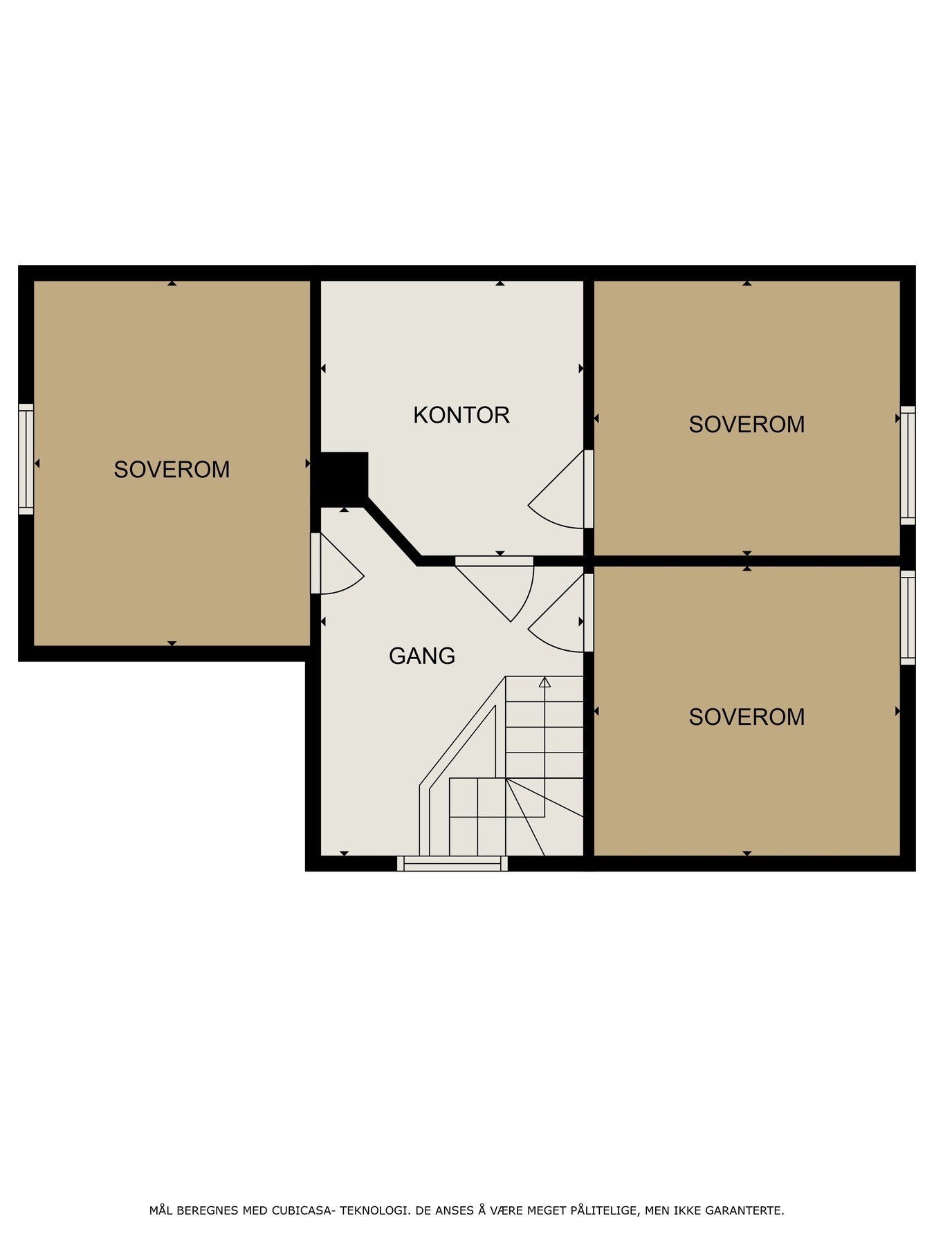 Plantegning 2.etasje Galleribilde
