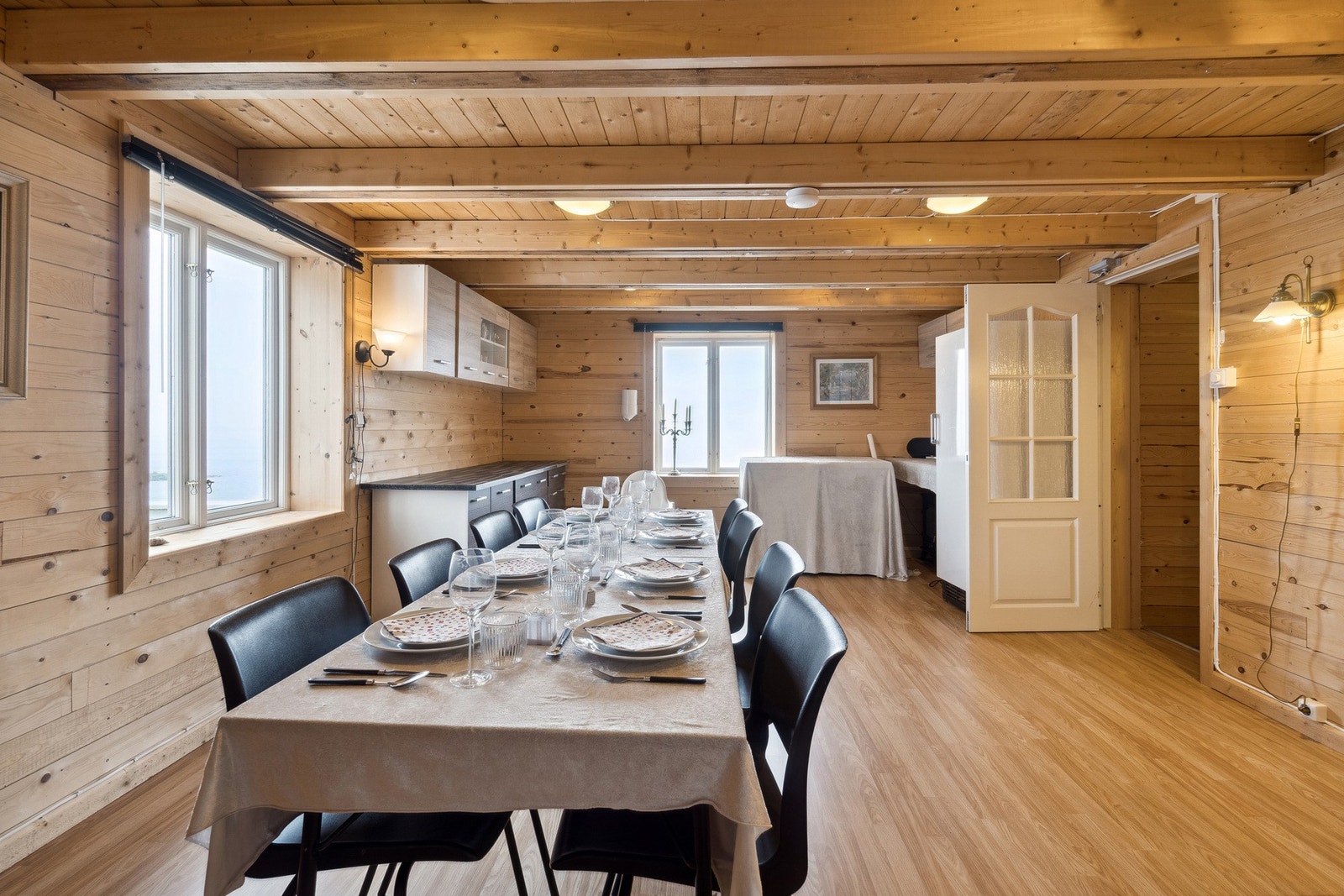 Her får du plass til mange gjester -ikke søkt godkjent for varig opphold Galleribilde