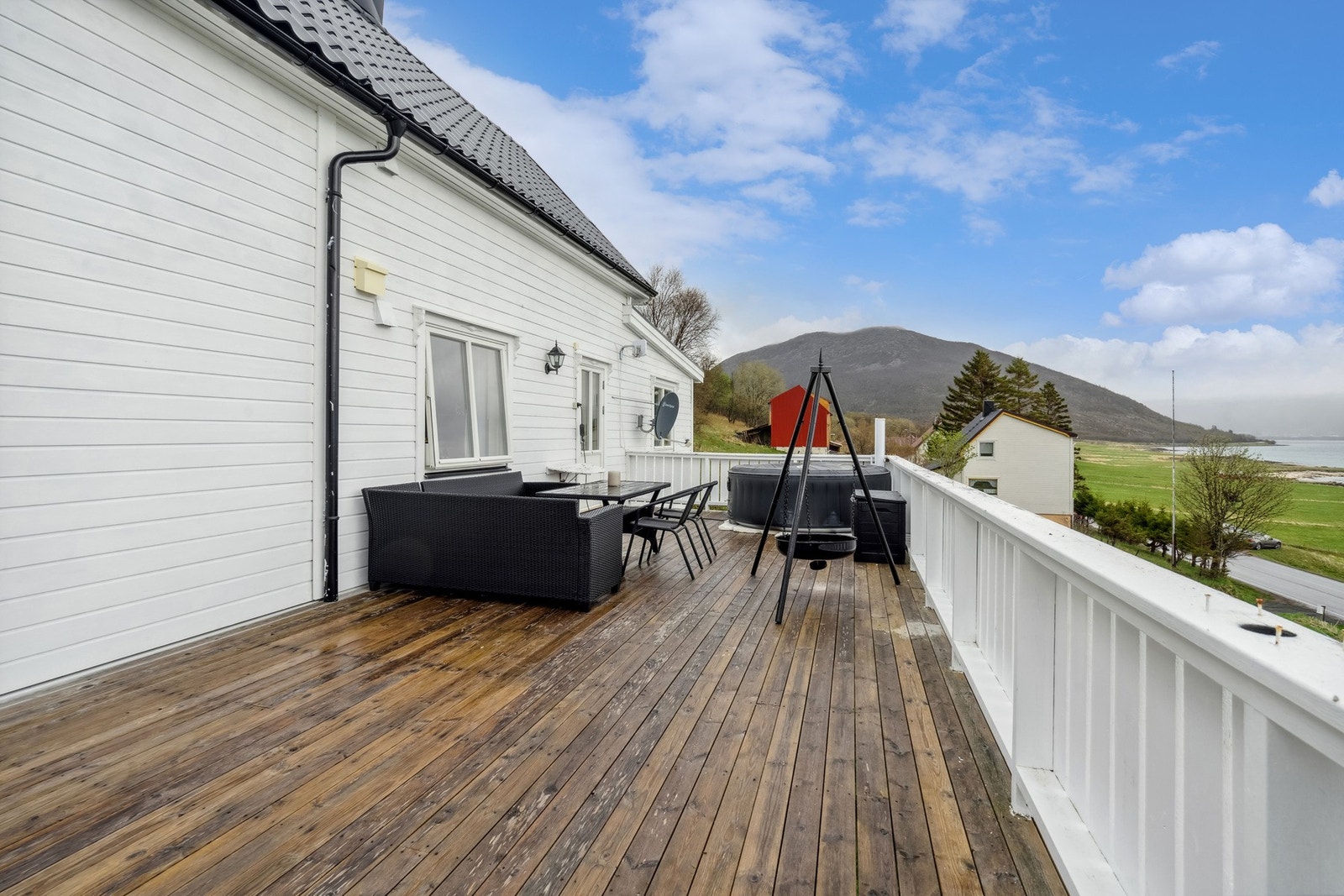 Stor veranda Galleribilde