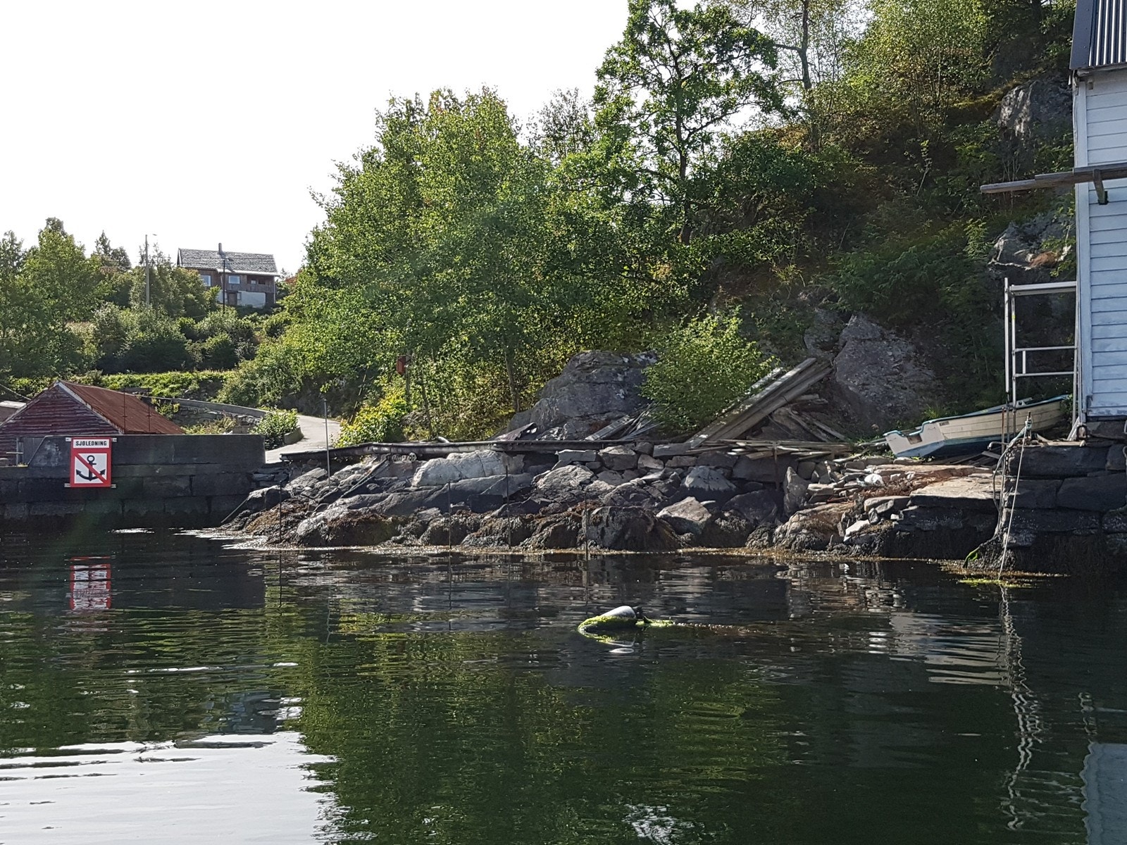 Området- kort vei, kun ca. 10 meter å gå til til tomten. Galleribilde