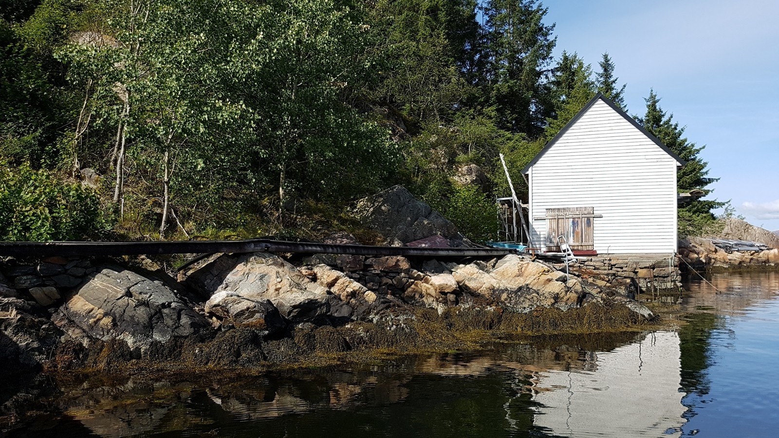 Naustetomt. Galleribilde