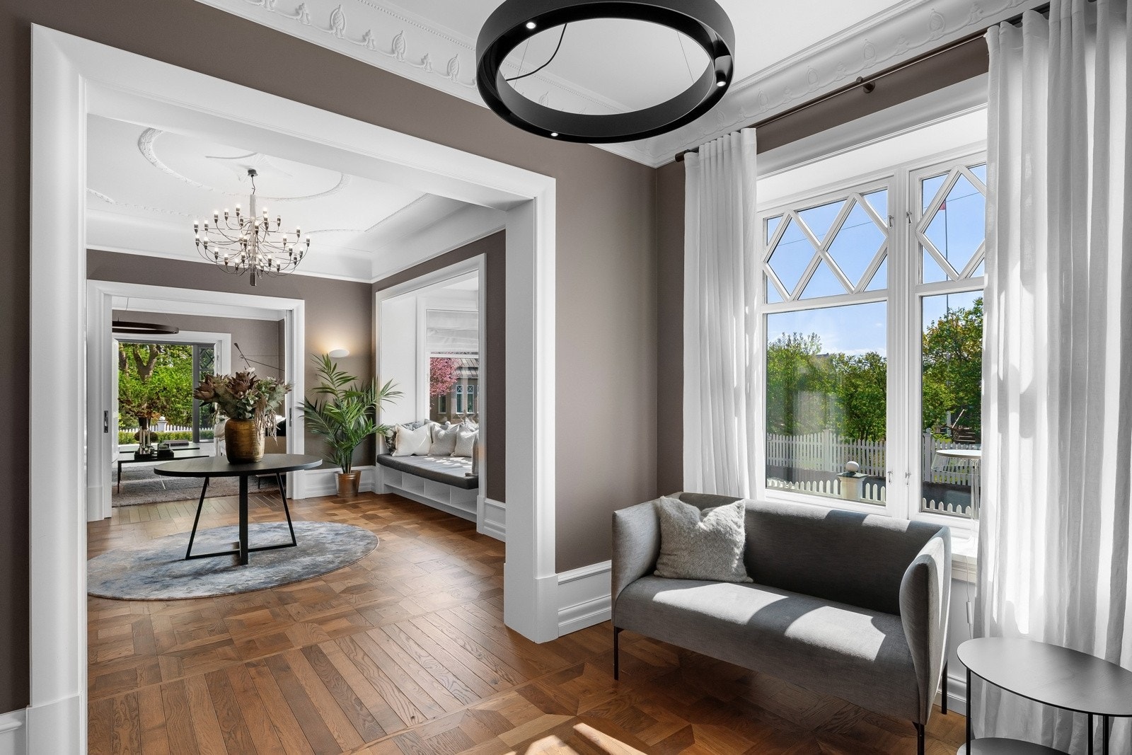 Det er balansert ventilasjonssystem med varmegjenvinning i boligen Galleribilde