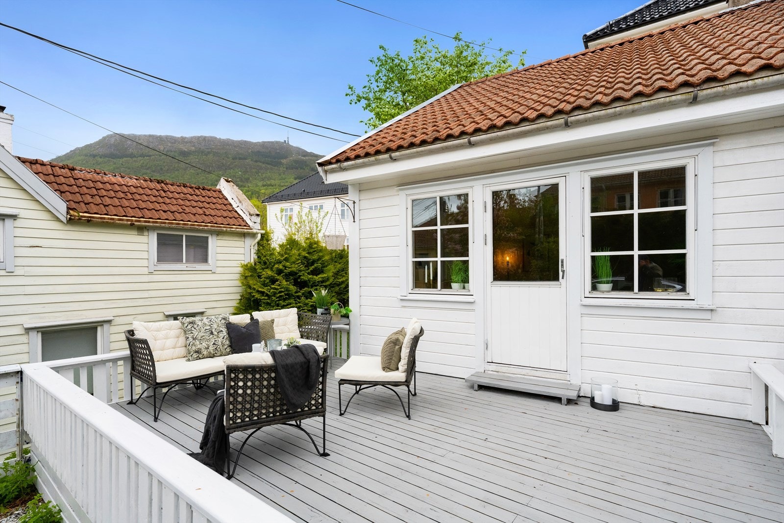 Her kan en lene seg tilbake og nyte varme sommerdager Galleribilde