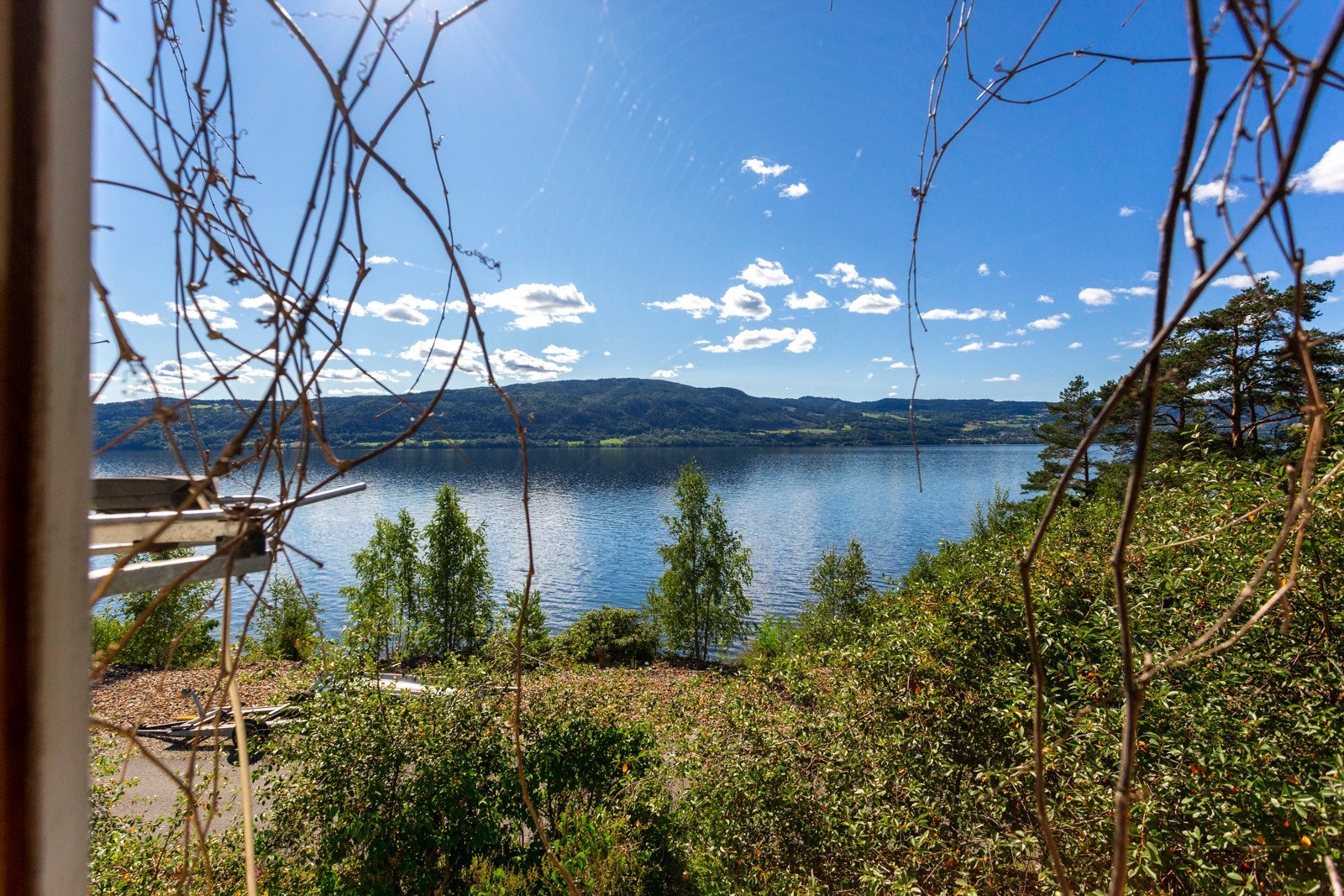 Nydelig natur rett utenfor døra. Galleribilde