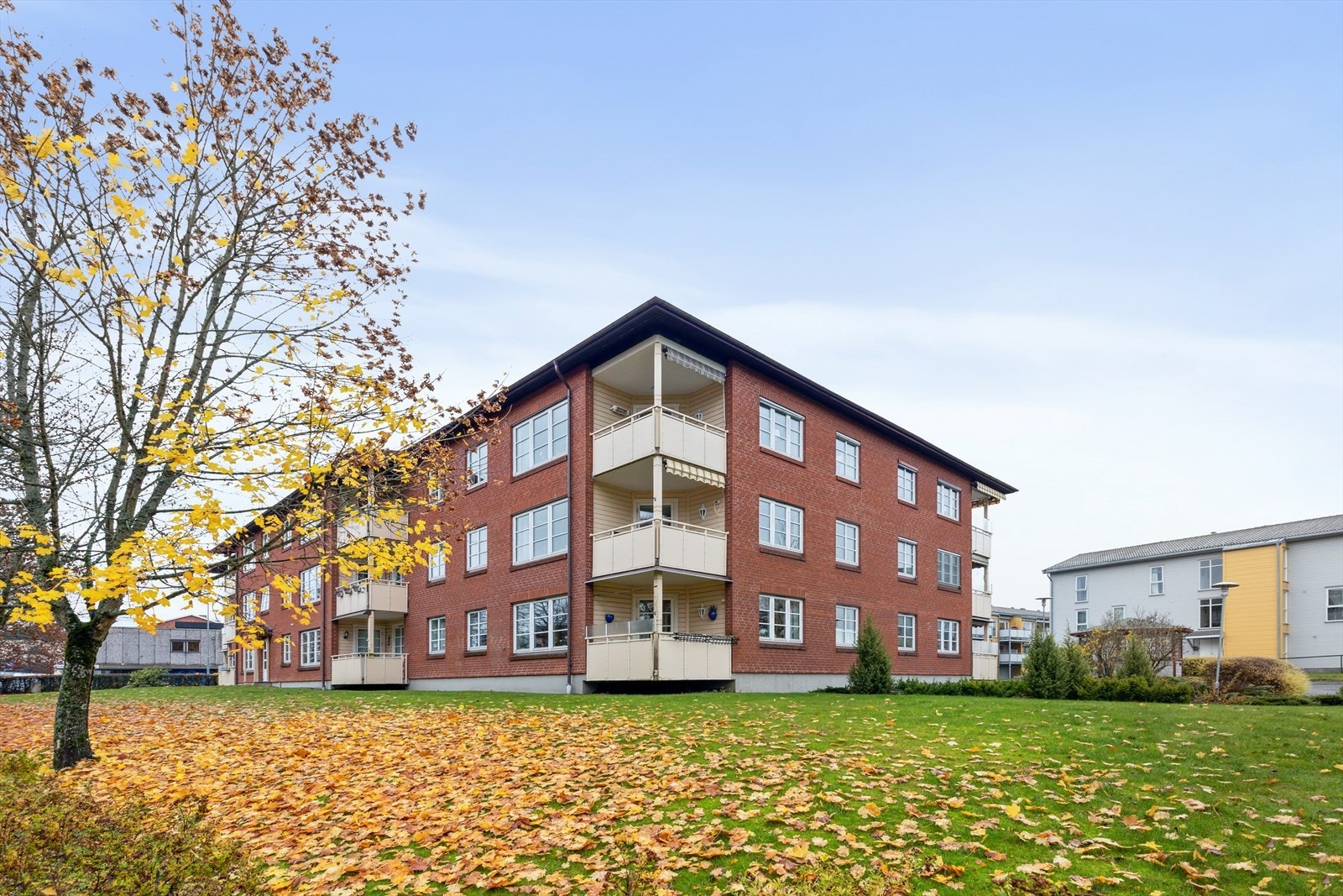 Sameiet har pent opparbeidede fellesarealer. Galleribilde