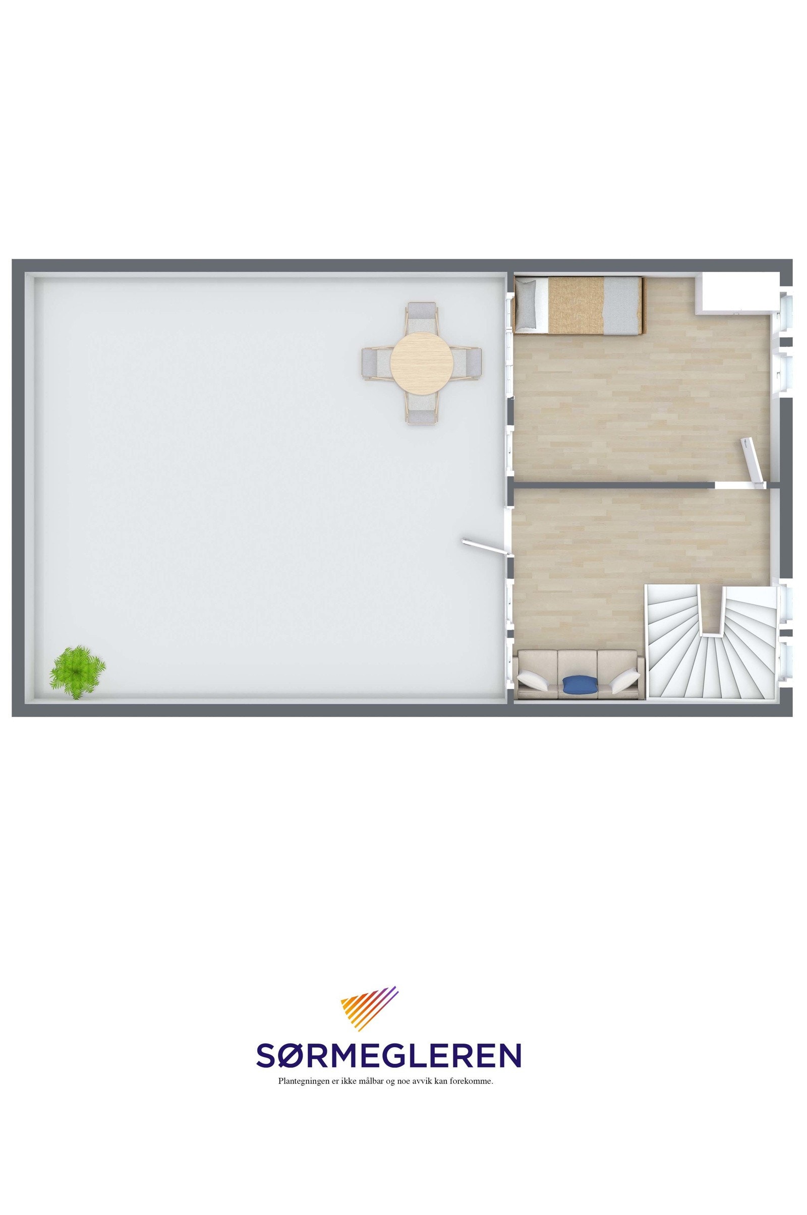 Mariskovegen 24 - Lev4el Name - 3D Floor Plan Galleribilde