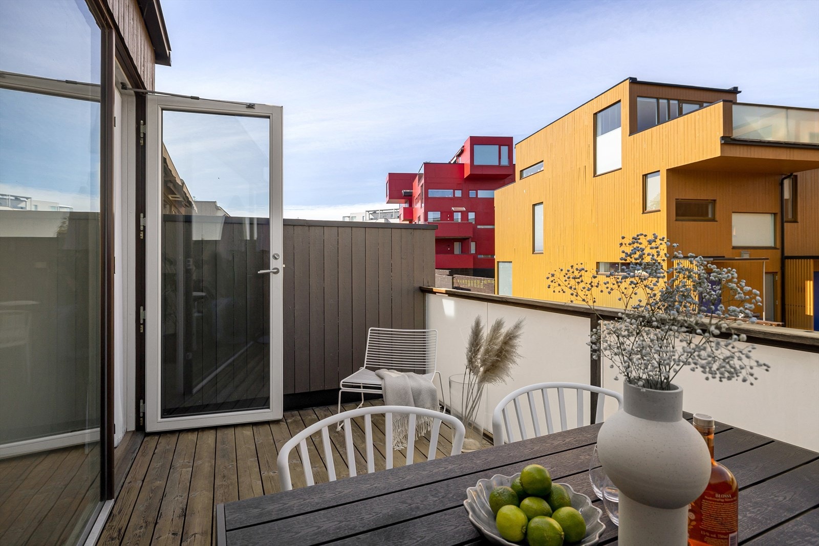Her kan man nyte lange sommerkvelder. Galleribilde