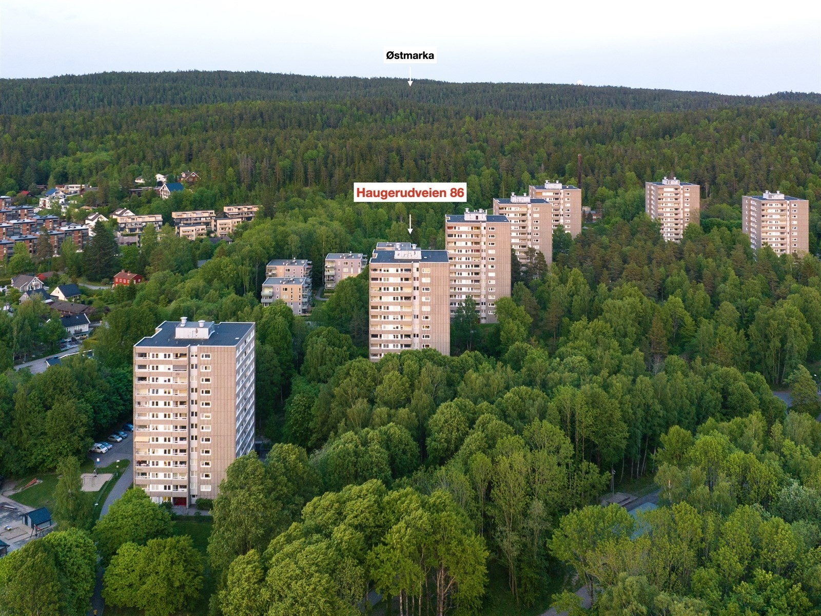 Haugerudveien 86, 6. etasje med heis. Galleribilde