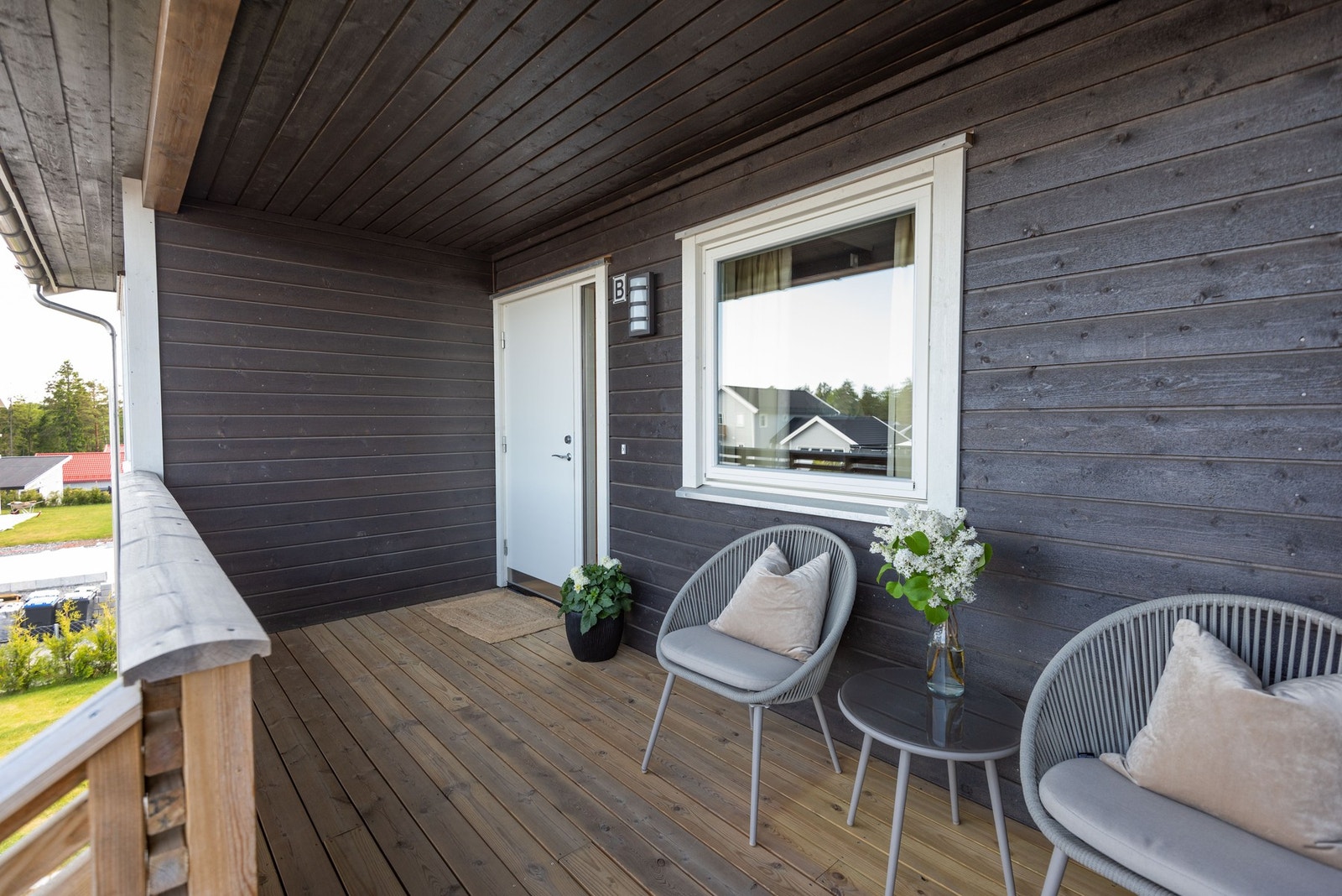 Hyggelig inngangsparti. Galleribilde