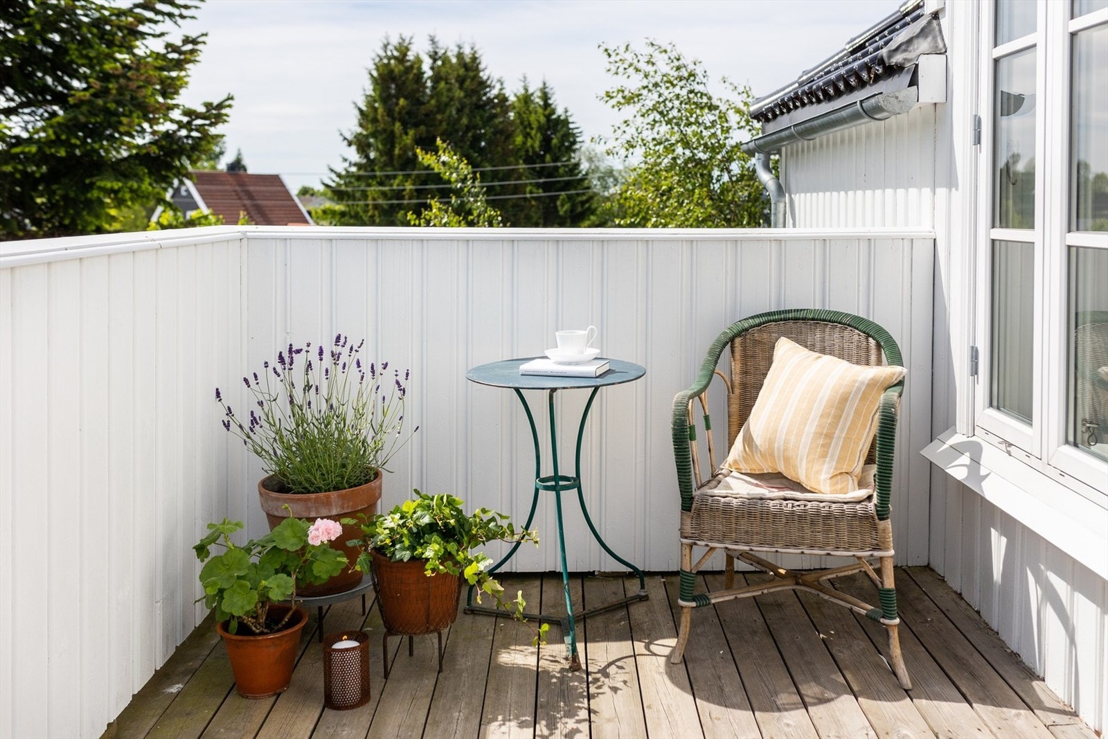 Luftebalkong på 8 m². Galleribilde