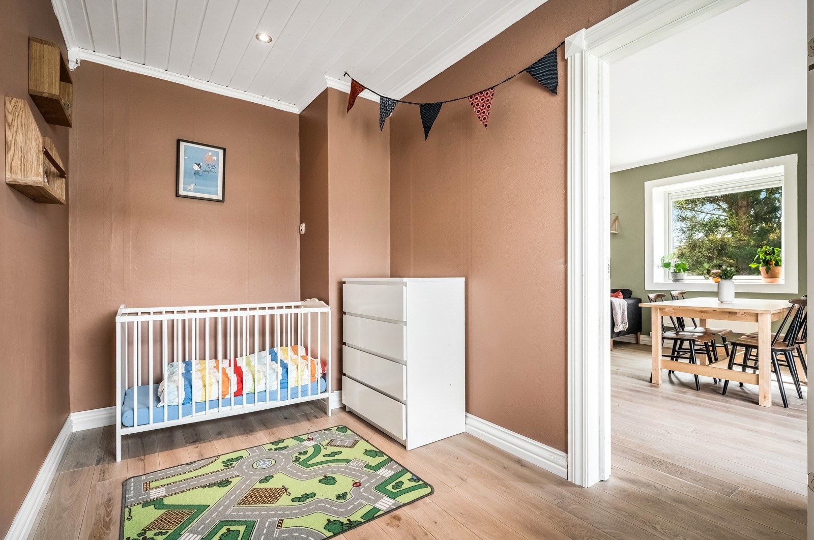 Soverom 3 med plass til seng og garderobeskap Galleribilde