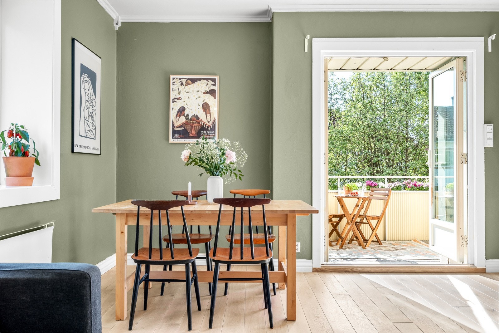 Her kan du samle familie og venner til hyggelige måltider Galleribilde