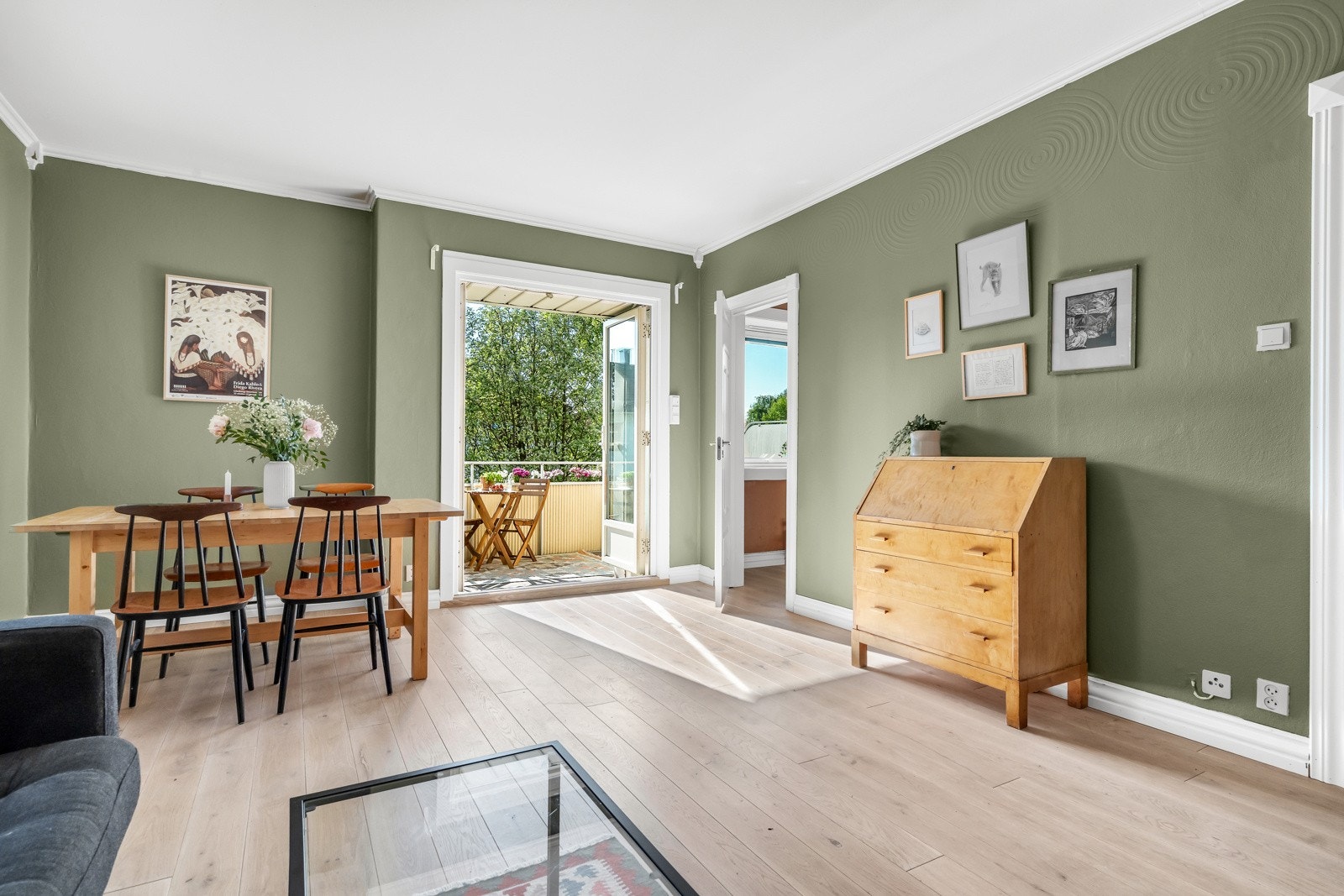 Nydelig 4-roms frontleilighet mot Etterstadparken Galleribilde