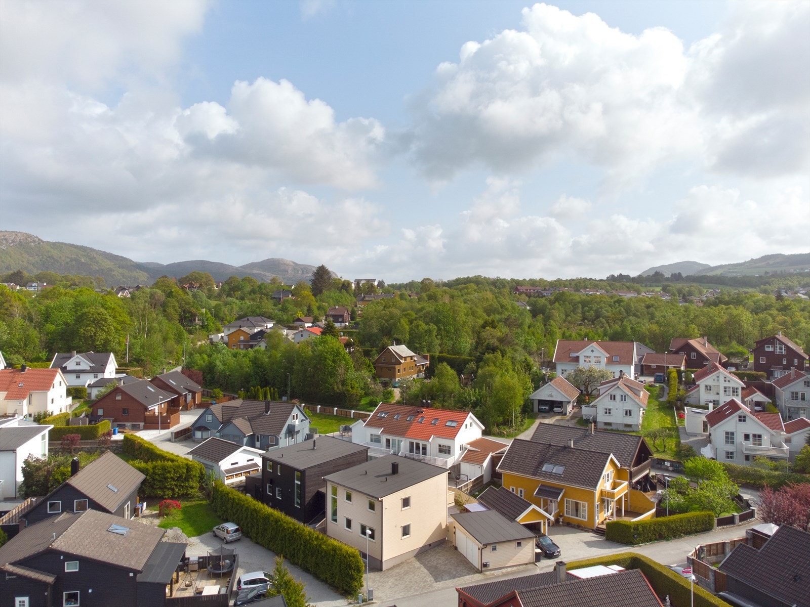 Dronefoto Galleribilde